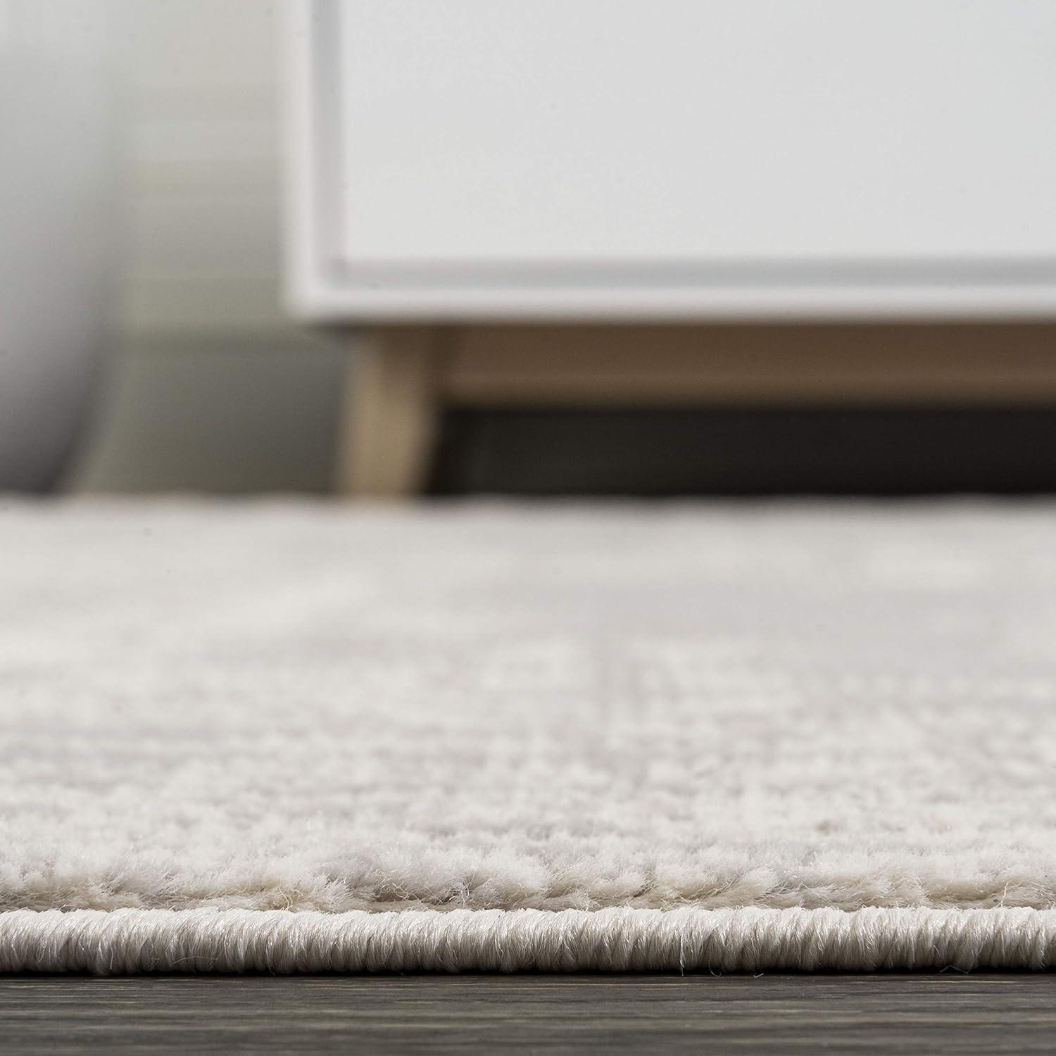 imageJONATHAN Y Alhambra Ornate Medallion Modern BrownCream Indoor Area Rug 8x10 Vintage Bohemian EasyCleaning for Living Room Bedroom Kitchen Pet Friendly NonShedding MDP400B8Ivory