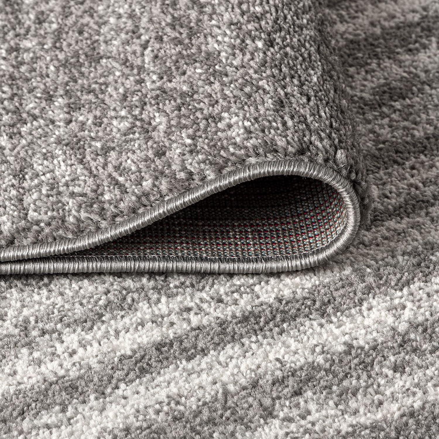 imageJONATHAN Y Aya Berber Stripe Geometric CreamGray Indoor Area Rug 8x10 Contemporary Modern EasyCleaning for Living Room Bedroom Kitchen Pet Friendly NonShedding MOH205A8GrayCream