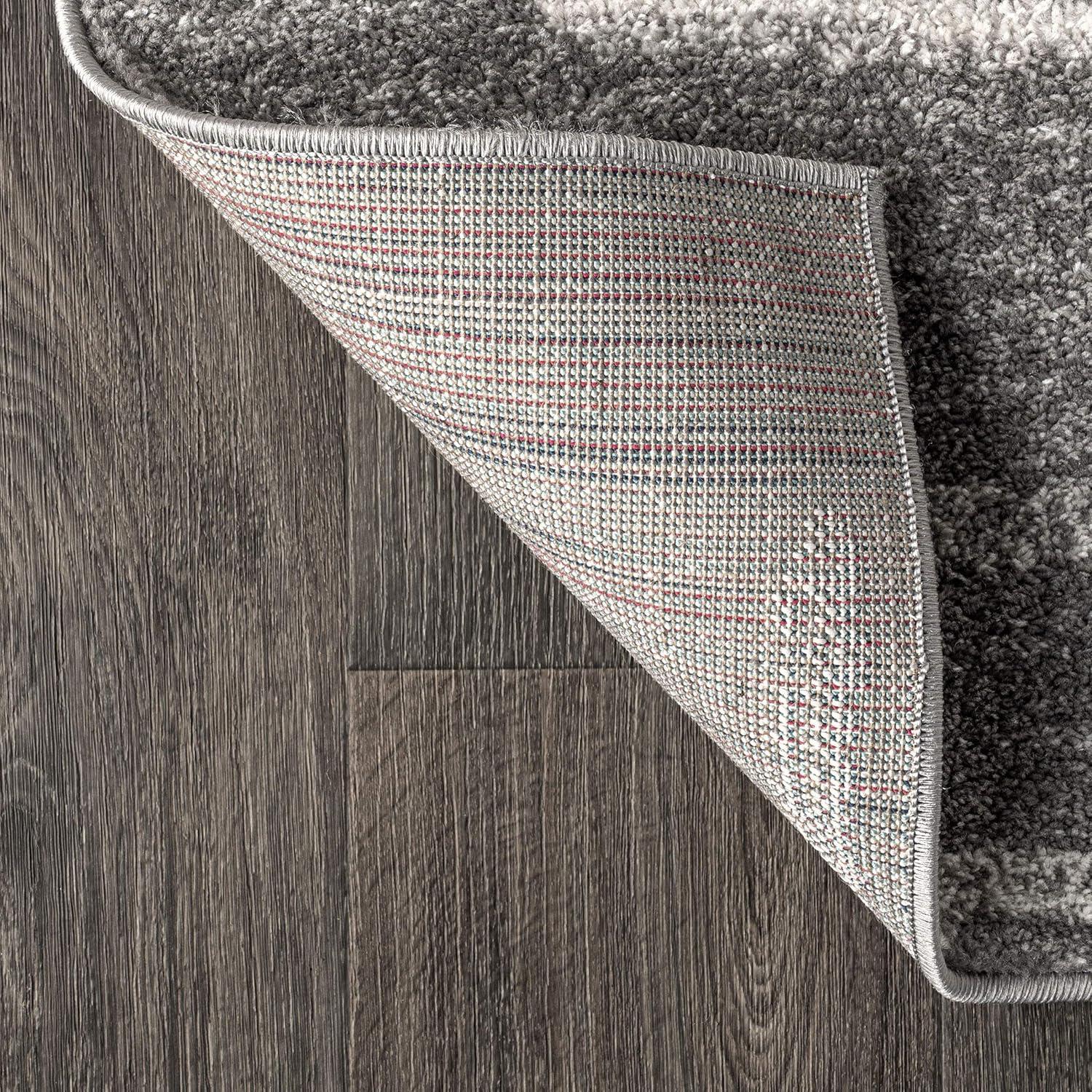 imageJONATHAN Y Aya Berber Stripe Geometric CreamGray Indoor Area Rug 8x10 Contemporary Modern EasyCleaning for Living Room Bedroom Kitchen Pet Friendly NonShedding MOH205A8GrayCream