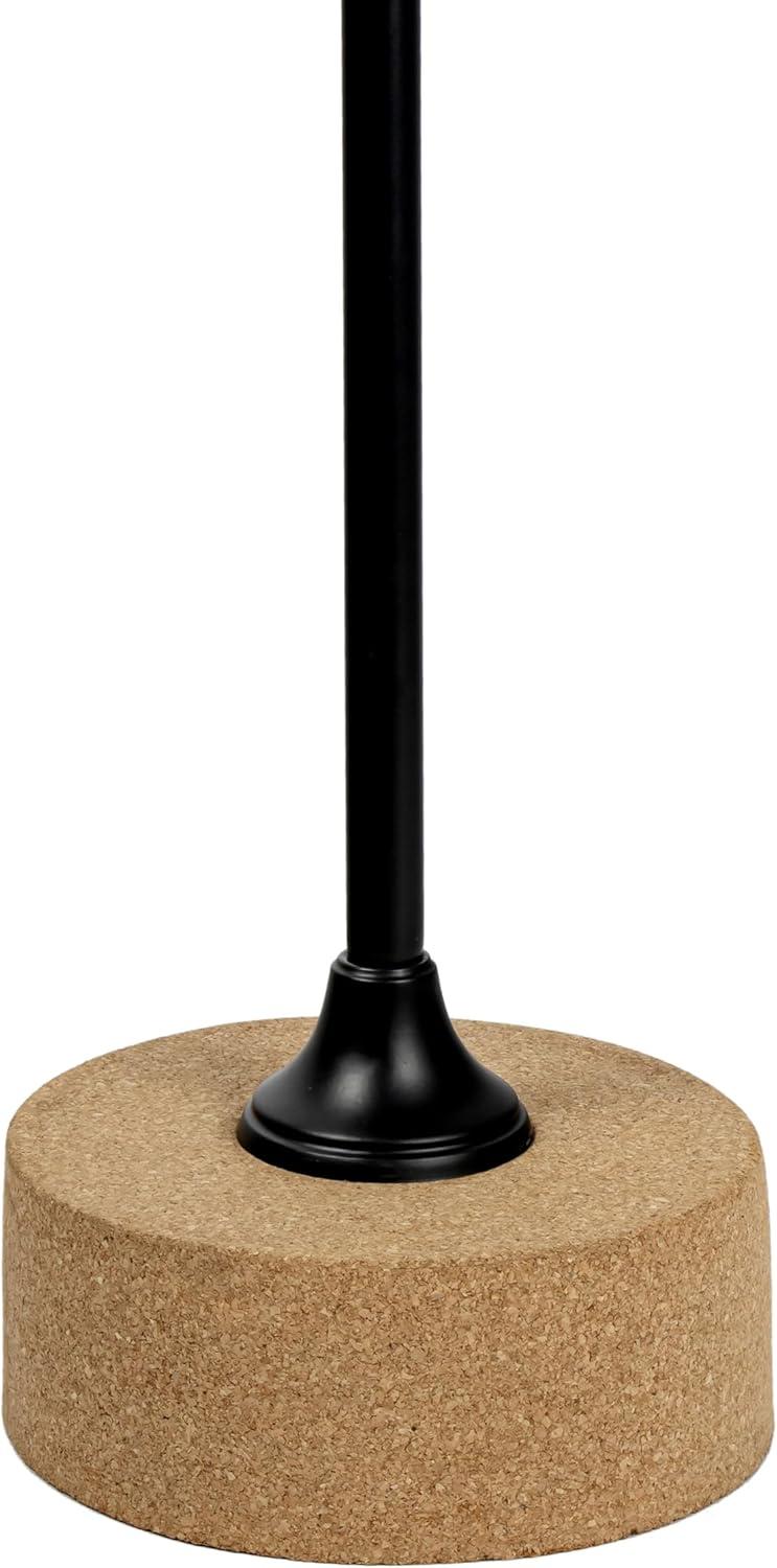 imageJONATHAN Y END1004A Calix 235quot Contemporary Minimalist MetalResin Round End Table Light BrownWhite Drink Table for Living Room Bedroom Office BathroomLight BrownBlack