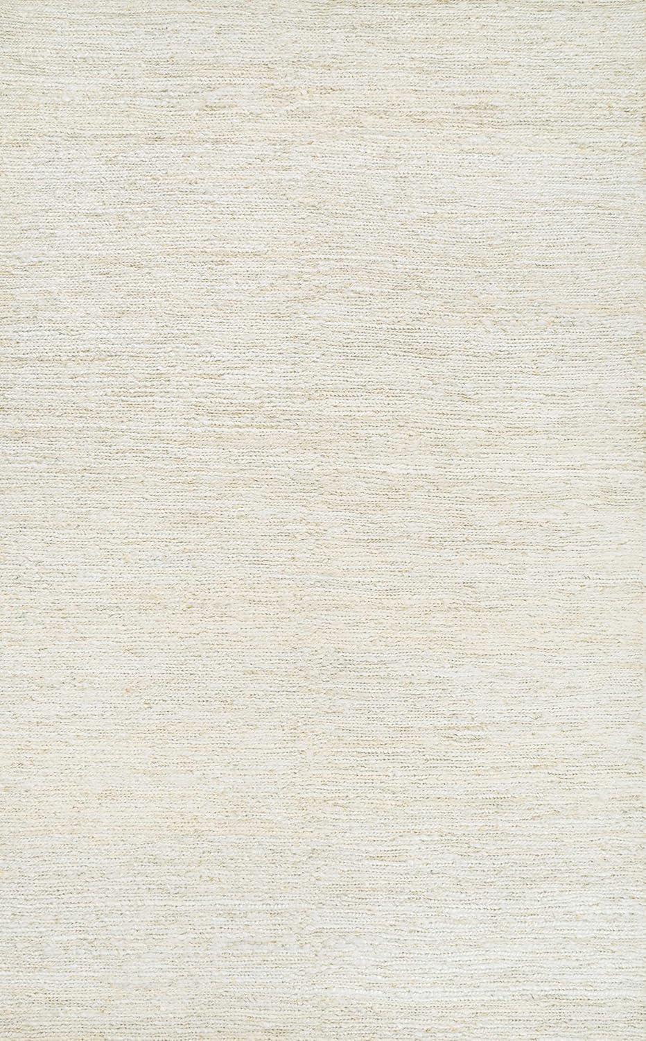 imageJONATHAN Y Griffin Woven Jute Solid Green Indoor Area Rug 8x10 Rustic Farmhouse Traditional Lodge EasyCleaning for Living Room Bedroom Kitchen NonShedding NRF201E8Bleach