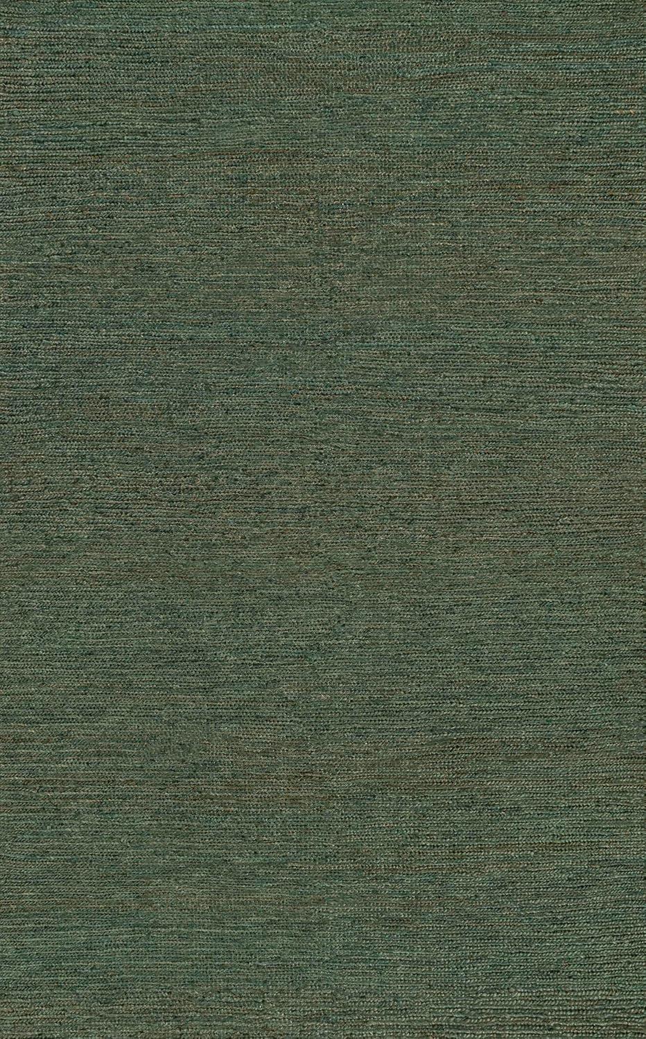 imageJONATHAN Y Griffin Woven Jute Solid Green Indoor Area Rug 8x10 Rustic Farmhouse Traditional Lodge EasyCleaning for Living Room Bedroom Kitchen NonShedding NRF201E8Green