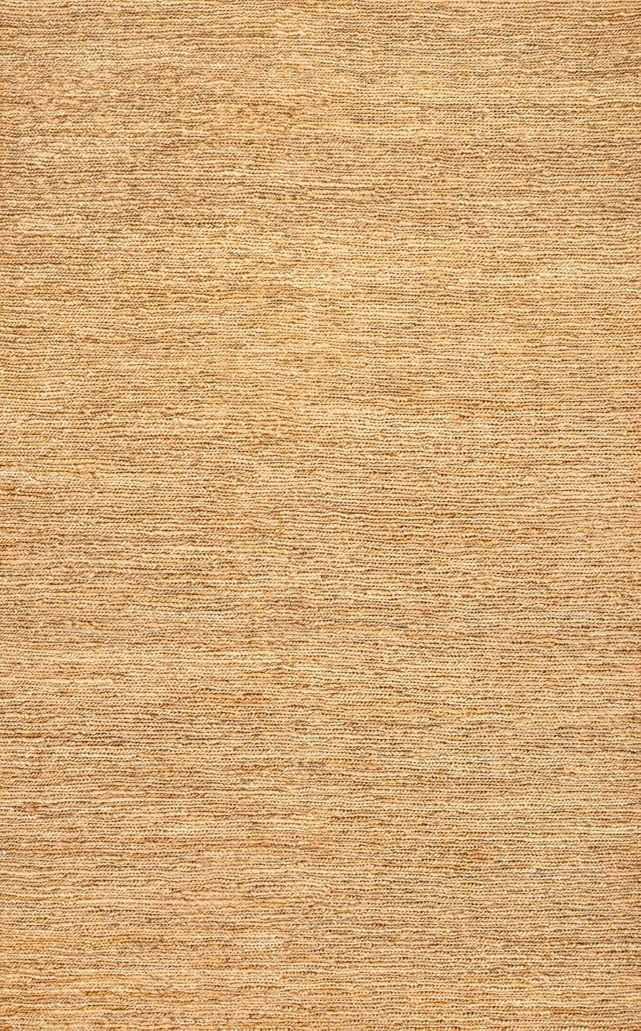 imageJONATHAN Y Griffin Woven Jute Solid Green Indoor Area Rug 8x10 Rustic Farmhouse Traditional Lodge EasyCleaning for Living Room Bedroom Kitchen NonShedding NRF201E8Natural