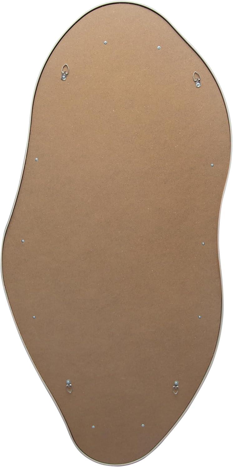 imageJONATHAN Y MIR200C Everly 20 in W x 42 in H Large Irregular Framed Decorative Wall Mirror for Bathroom Living Room Bedroom Sage GrenRed