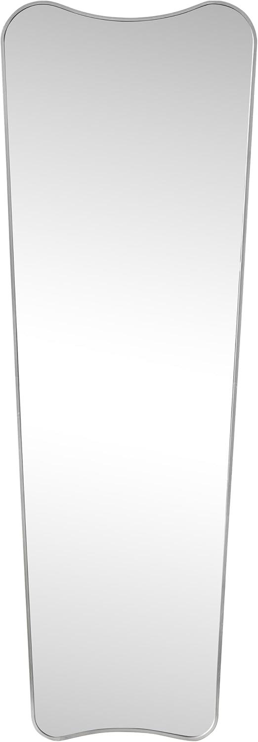 imageJONATHAN Y MIR201C Alfie 20 in W x 59 in H Large Rectangular Metal Framed Wall Mounted FullLength Mirror for Bathroom Living Room Bedroom GoldNickel