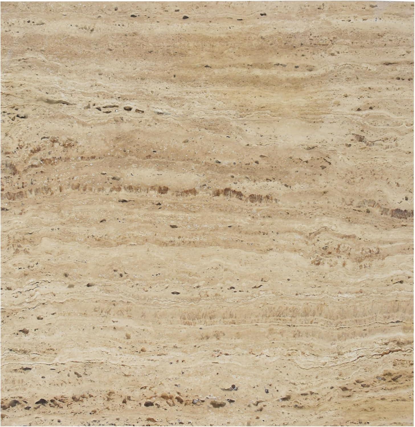 imageJONATHAN Y MTB1104B Cecil 185quot Contemporary Natural Marble Handmade TShaped End Table Side Table for Living Room Bedroom Bathroom TravertineTravertine