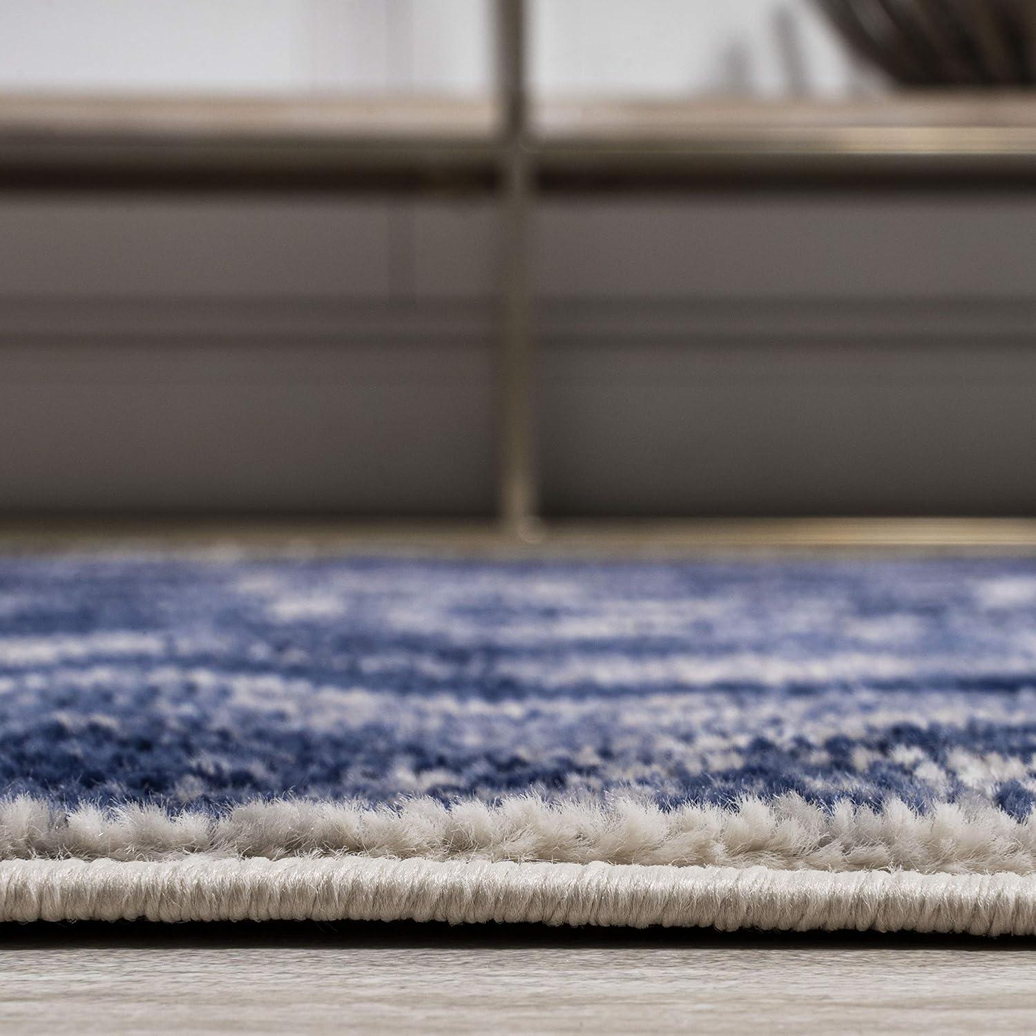 imageJONATHAN Y Rosalia Cottage Medallion NavyIvory Indoor Area Rug 8x10 Vintage Bohemian EasyCleaning for Living Room Bedroom Kitchen Pet Friendly NonShedding MDP403D8NavyIvory