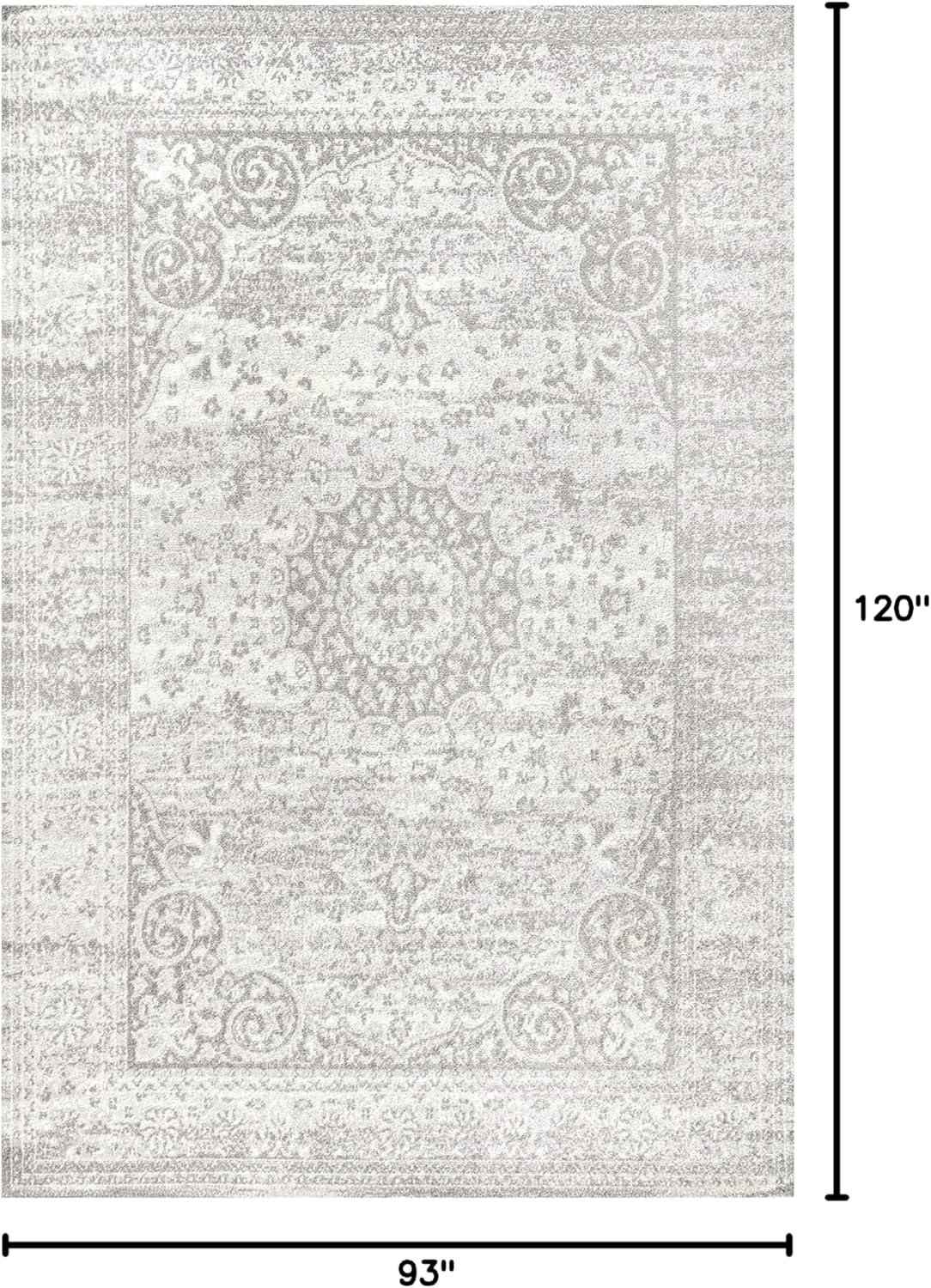 imageJONATHAN Y Scala Ornate Vintage GrayCream Runner Rug 2x8 Medallion Bohemian EasyCleaning for Living Room Bedroom Kitchen Pet Friendly NonShedding BMF109B28GrayCream