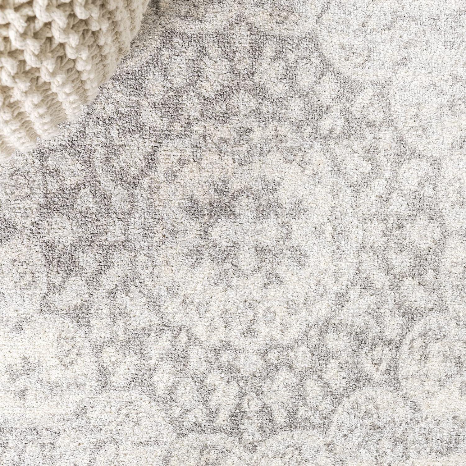 imageJONATHAN Y Scala Ornate Vintage GrayCream Runner Rug 2x8 Medallion Bohemian EasyCleaning for Living Room Bedroom Kitchen Pet Friendly NonShedding BMF109B28GrayCream