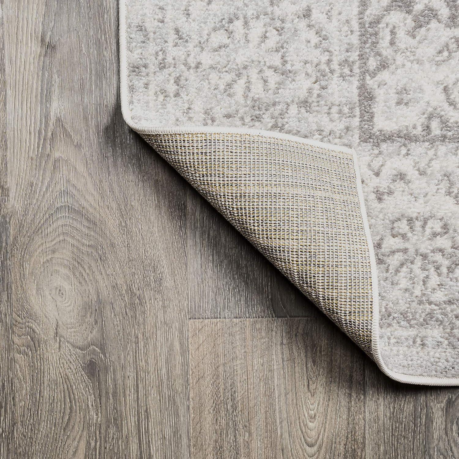 imageJONATHAN Y Scala Ornate Vintage GrayCream Runner Rug 2x8 Medallion Bohemian EasyCleaning for Living Room Bedroom Kitchen Pet Friendly NonShedding BMF109B28GrayCream