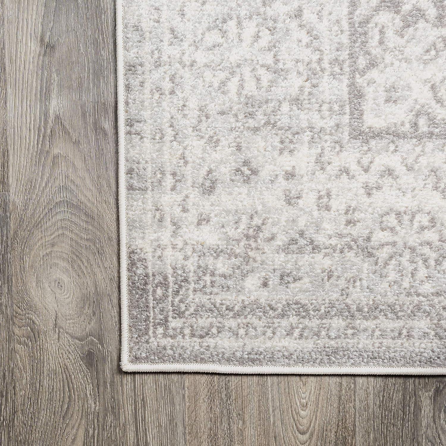 imageJONATHAN Y Scala Ornate Vintage GrayCream Runner Rug 2x8 Medallion Bohemian EasyCleaning for Living Room Bedroom Kitchen Pet Friendly NonShedding BMF109B28GrayCream