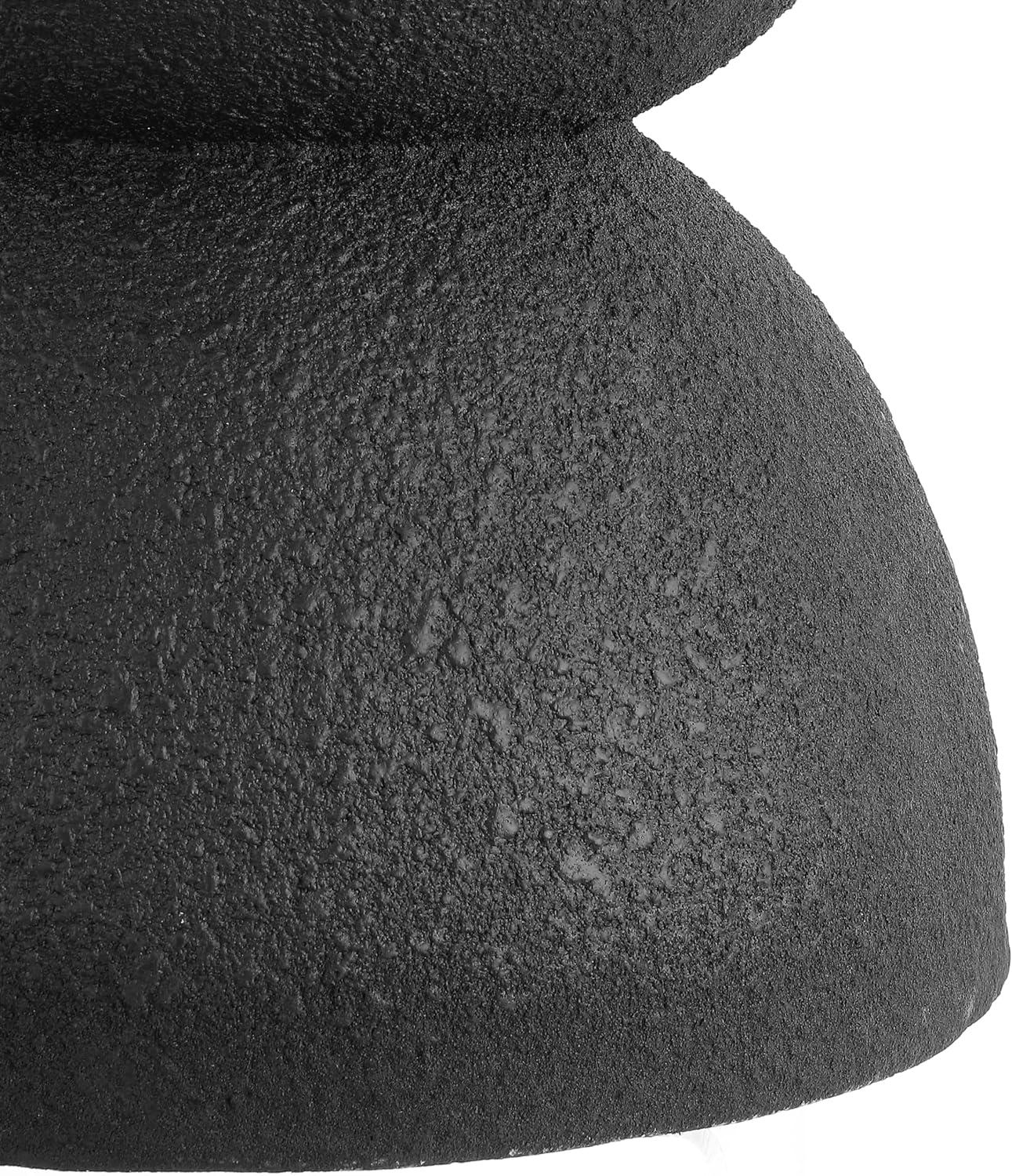 imageJONATHAN Y TBL1100A Greta 18quot MidCentury Modern Drum IndoorOutdoor Accent Table Modern Contemporary Minimalist Scandinavian Classic Patio Garden Bathroom Living Room WhiteBlack