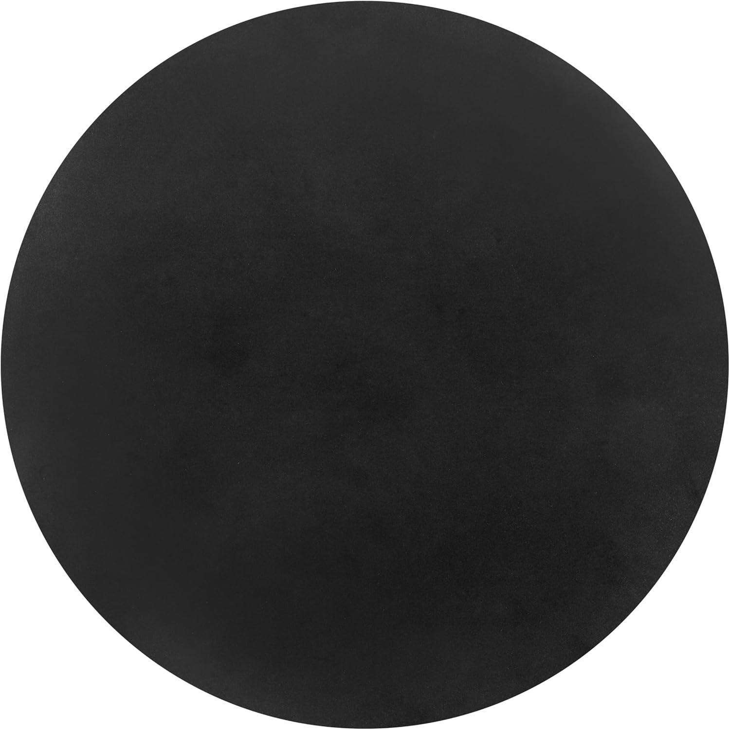 imageJONATHAN Y TBL1103B Kline 175quot MidCentury Modern Brutalist IndoorOutdoor Accent Table Art Deco Minimalist Contemporary Patio Garden Bathroom Living Room Pink Terrazzo FinishWash Black