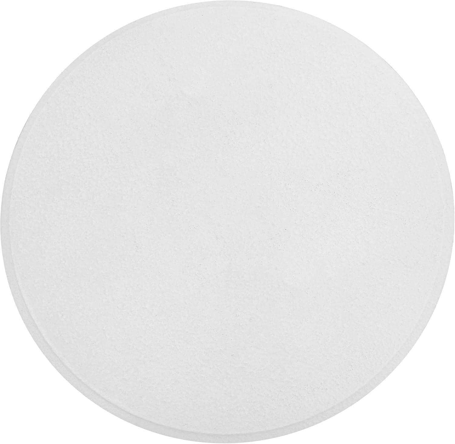 imageJONATHAN Y TBL1106A Rashida 1775quot Contemporary Minimalist Curvy High IndoorOutdoor Accent Table Contemporary Modern MidCentury Art Deco Patio Garden Bathroom Living Room Gray FrostedWhite Frosted