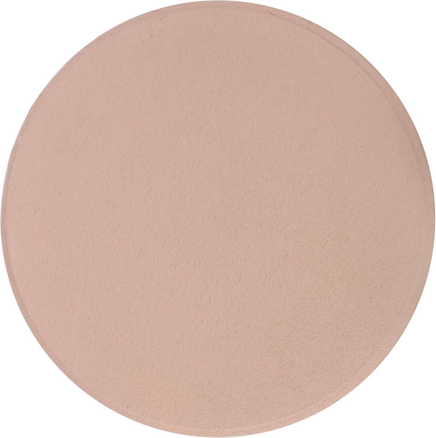 imageJONATHAN Y TBL1106A Rashida 1775quot Contemporary Minimalist Curvy High IndoorOutdoor Accent Table Contemporary Modern MidCentury Art Deco Patio Garden Bathroom Living Room Gray FrostedPink Frosted