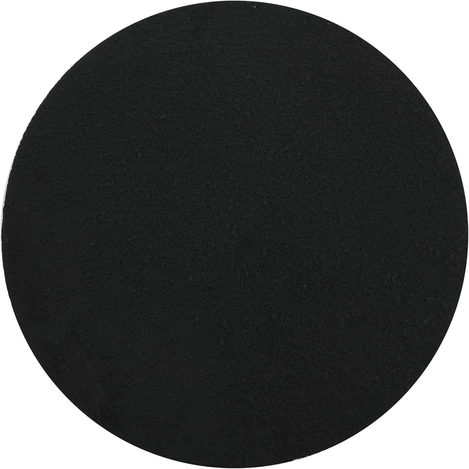 imageJONATHAN Y TBL1109A Brady 1625quot Minimalist Modern Drum IndoorOutdoor Accent Table Contemporary MidCentury Art Deco Bohemian Patio Garden Bathroom Living Room Black FrostedBlack Frosted