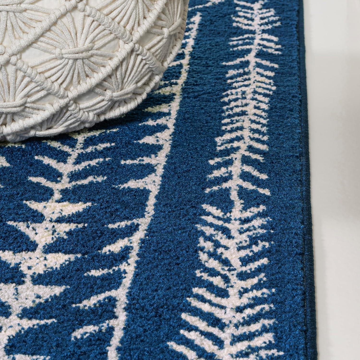 imageJONATHAN Y Ziri Moroccan Geometric CreamGray Indoor Area Rug 8x10 Bohemian Scandinavian EasyCleaning for Living Room Bedroom Kitchen Pet Friendly NonShedding MOH210A8NavyCream