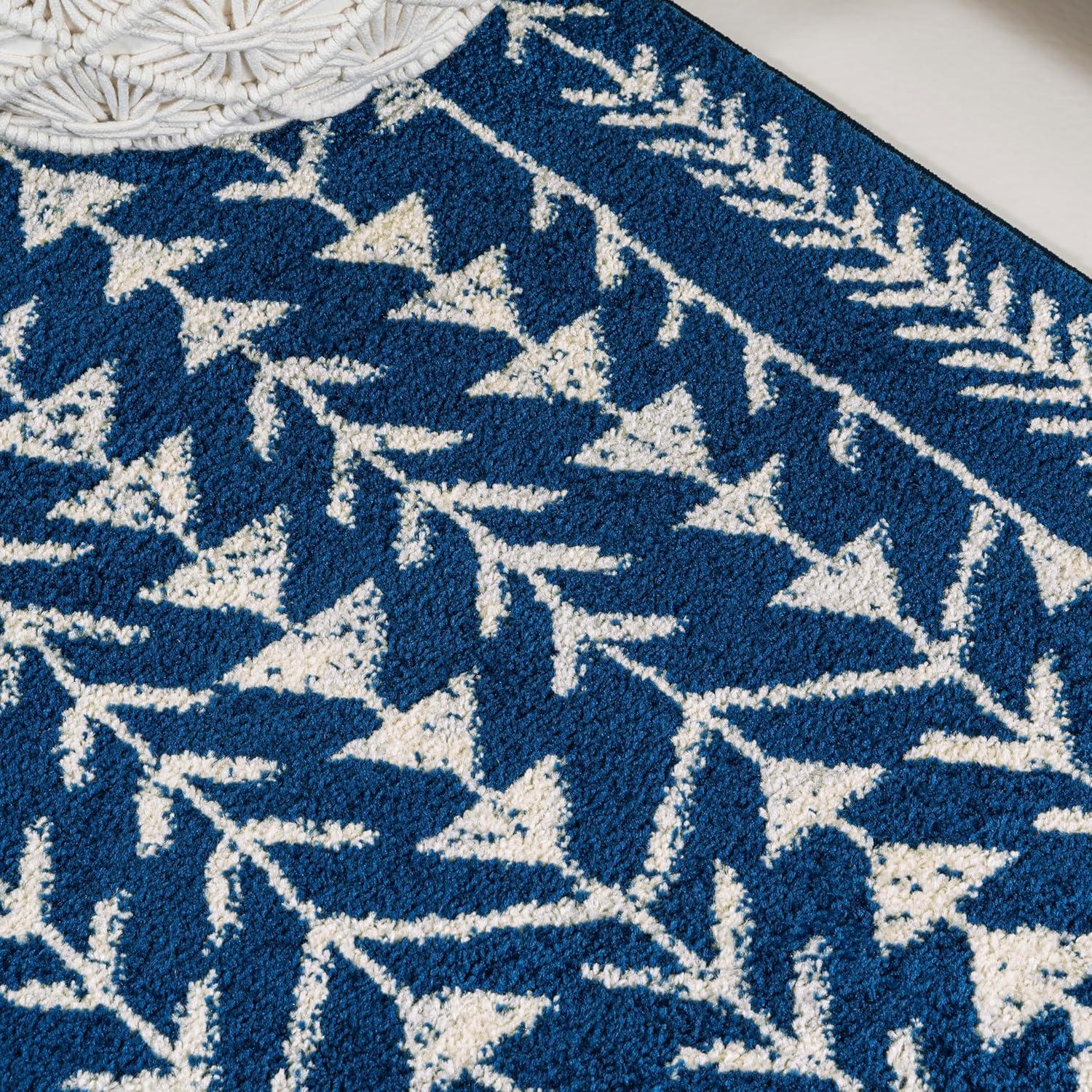 imageJONATHAN Y Ziri Moroccan Geometric CreamGray Indoor Area Rug 8x10 Bohemian Scandinavian EasyCleaning for Living Room Bedroom Kitchen Pet Friendly NonShedding MOH210A8NavyCream