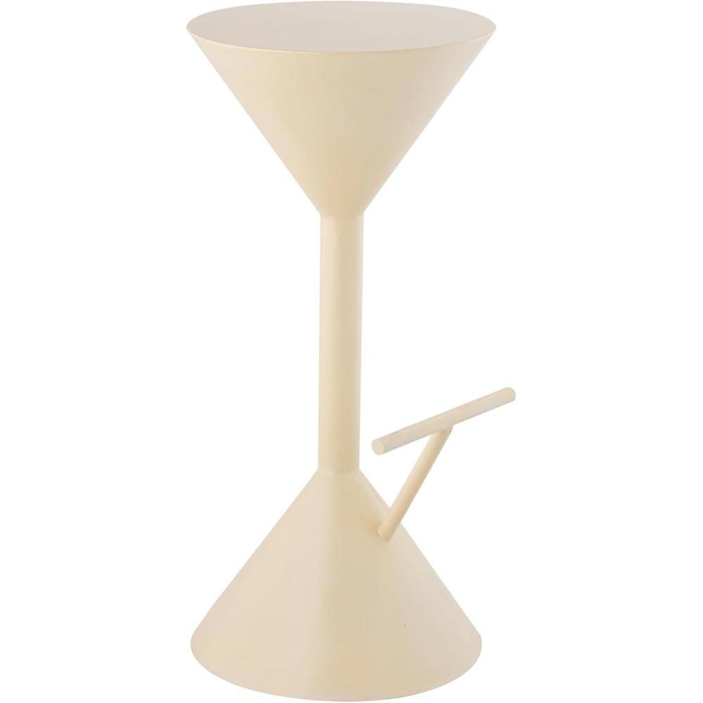 imageJONATHAN Y BSL1003B Chronos 2975quot Modern Industrial Iron Hourglass Backless Bar Stool with Foot Rest for Home Kitchen Dining Room Workspaces Cafes and Resturants AlmondBrown