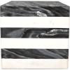JONATHAN Y MTB1101D Felix 15″ Contemporary Natural Marble Handmade Cube End Table, Side Table for Living Room, Bedroom, Bathroom, Travertine(Black/White)