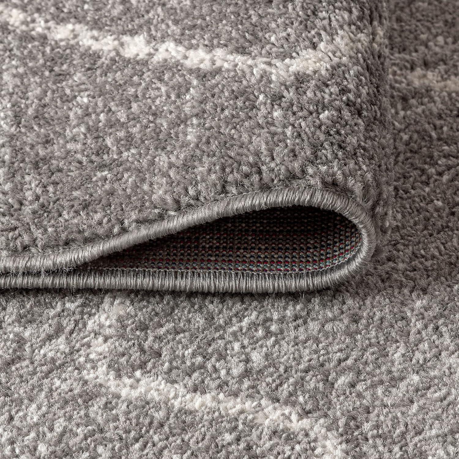 imageJONATHAN Y Alia Moroccan Beni Souk CreamBlack Runner Rug 2x8 Bohemian Scandinavian EasyCleaning for Living Room Bedroom Kitchen Pet Friendly NonShedding MOH202A28GrayCream