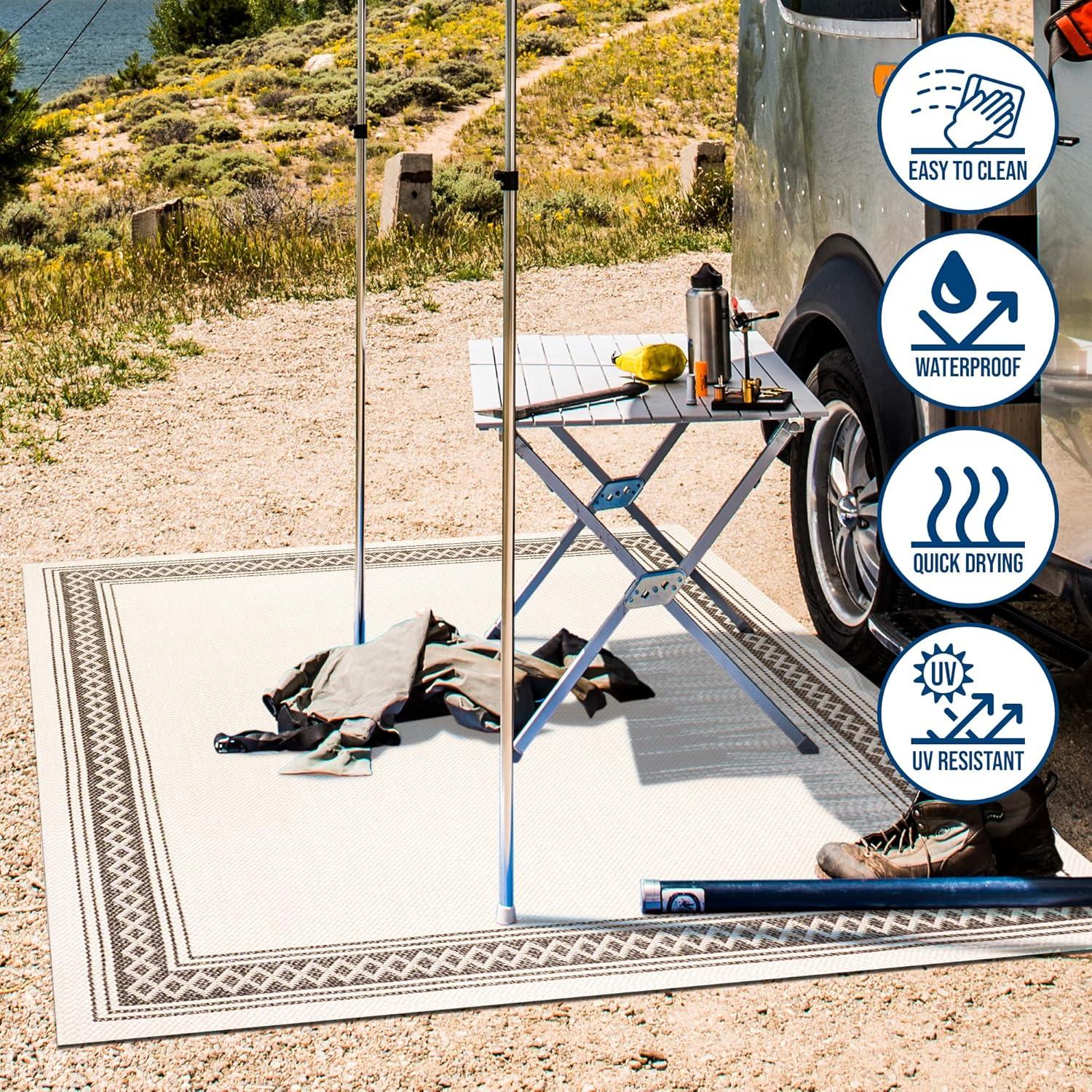 imageJONATHAN Y Diamond Border Indoor Outdoor Runner Rug 2X8 CreamOrange Lucia Classic for Backyard Patio Porch EasyCleaning High Traffic PetFriendly NonShedding SMB207F28CreamBlack