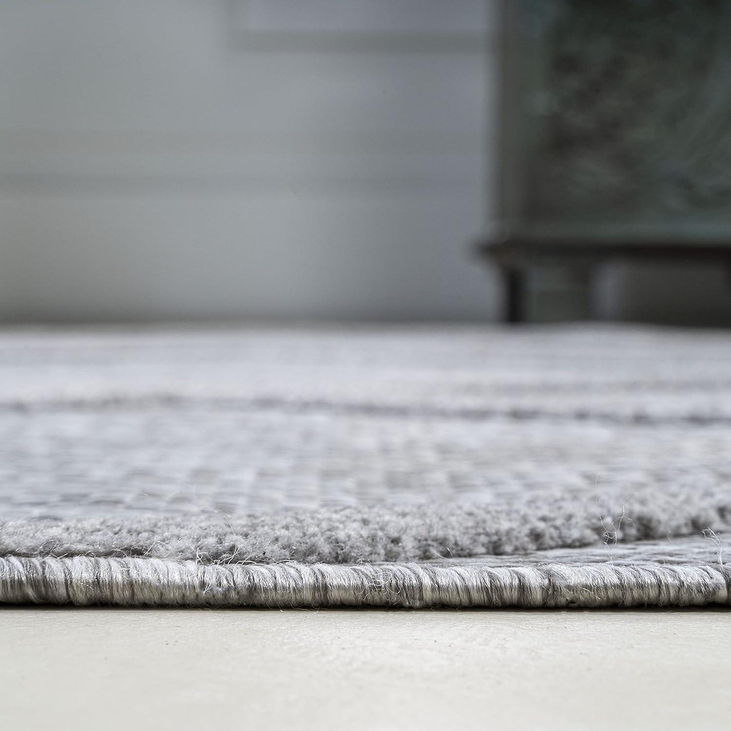 imageJONATHAN Y Diamond Trellis Indoor Outdoor Runner Rug 2X8 Dark Gray Salines for Backyard Patio Porch EasyCleaning High Traffic PetFriendly NonShedding IBZ101A28Light Gray