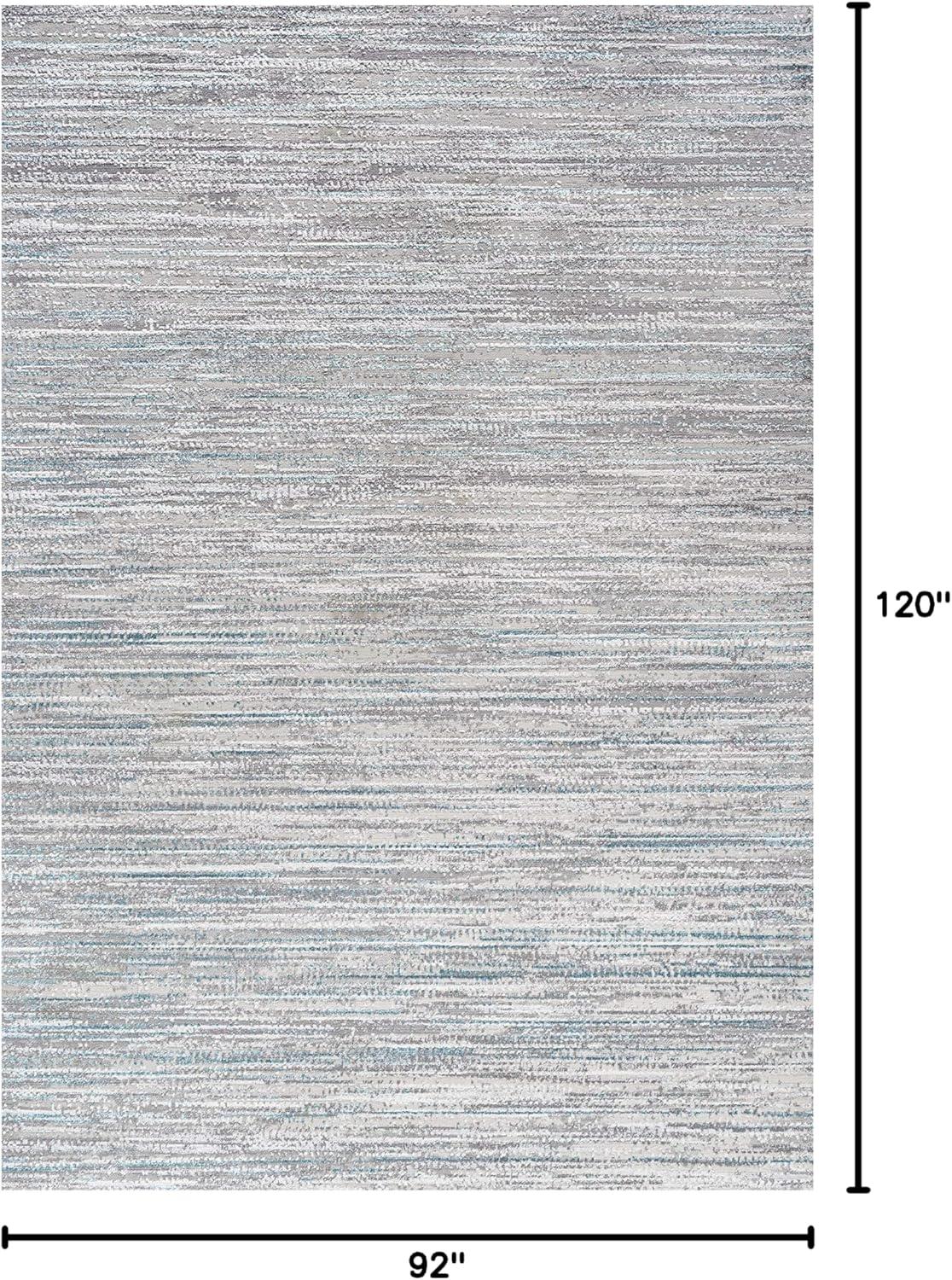 imageJONATHAN Y Loom Strie GrayBlack Runner Rug 2X8 ft Modern for Living Room Bedroom Kitchen Office EasyCleaning High Traffic PetFriendly NonShedding SOR200A28GrayTurquoise