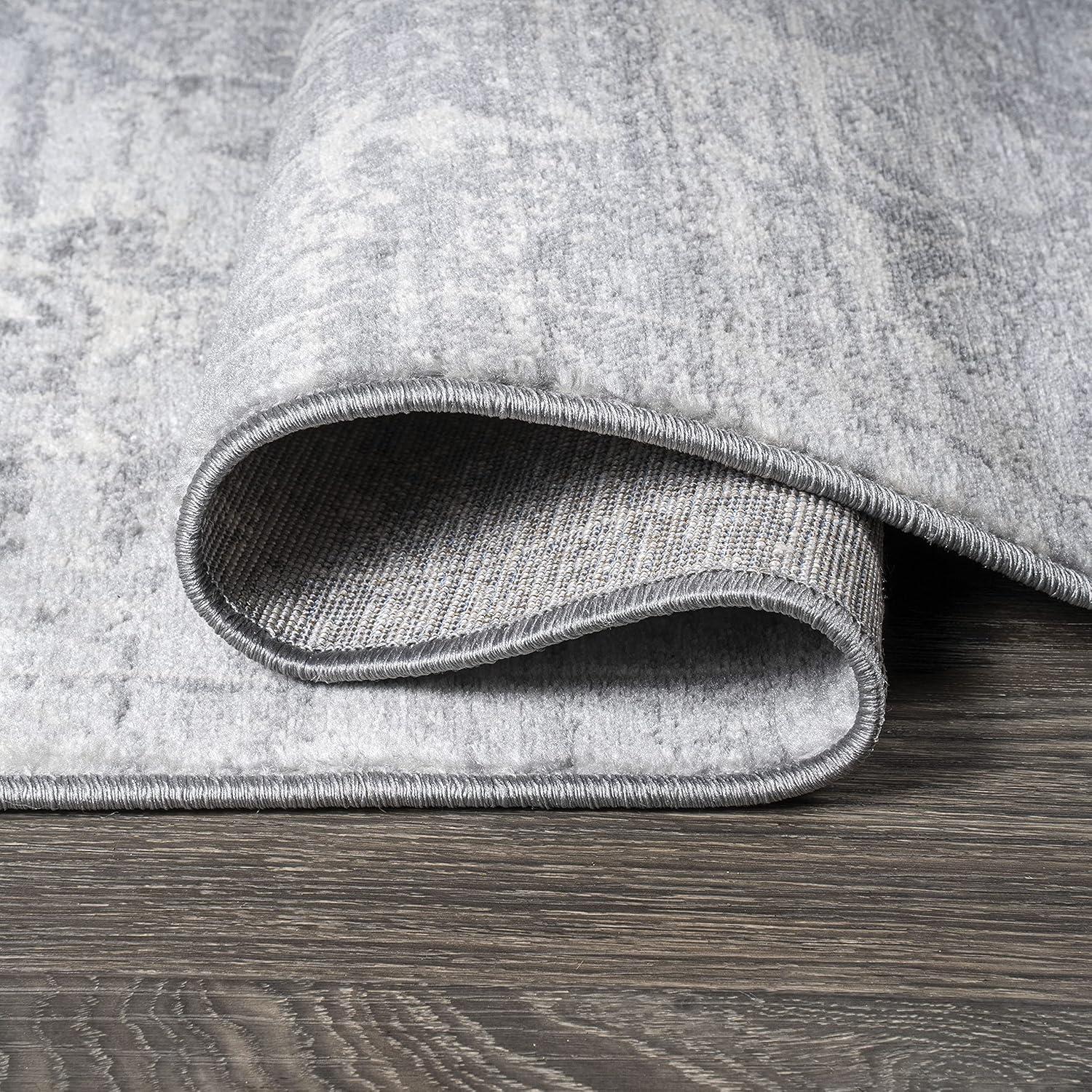 imageJONATHAN Y Modern Vintage Medallion Gray Runner Rug 2x10 Country Floral EasyCleaning for Living Room Bedroom Kitchen Pet Friendly NonShedding MDP104B210Grey