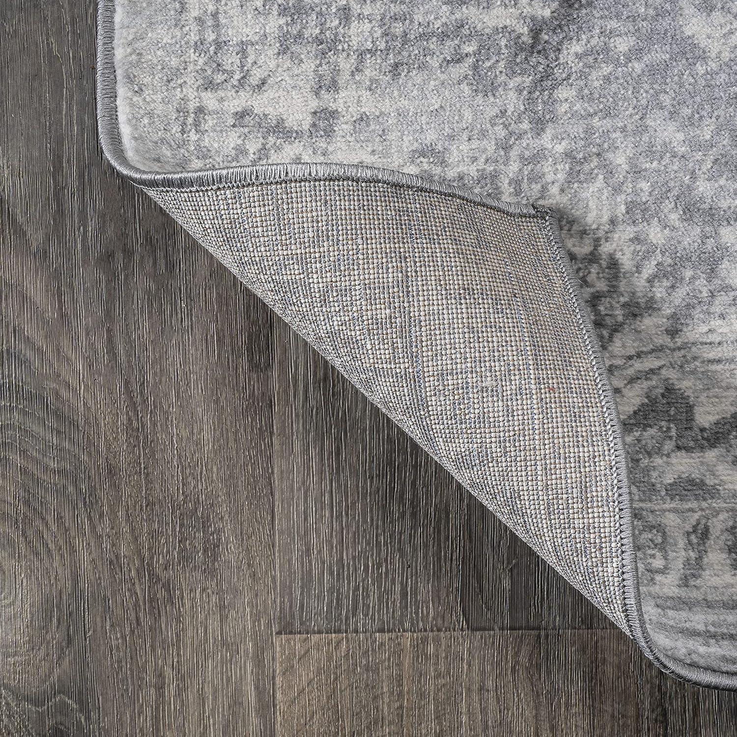 imageJONATHAN Y Modern Vintage Medallion Gray Runner Rug 2x10 Country Floral EasyCleaning for Living Room Bedroom Kitchen Pet Friendly NonShedding MDP104B210Grey