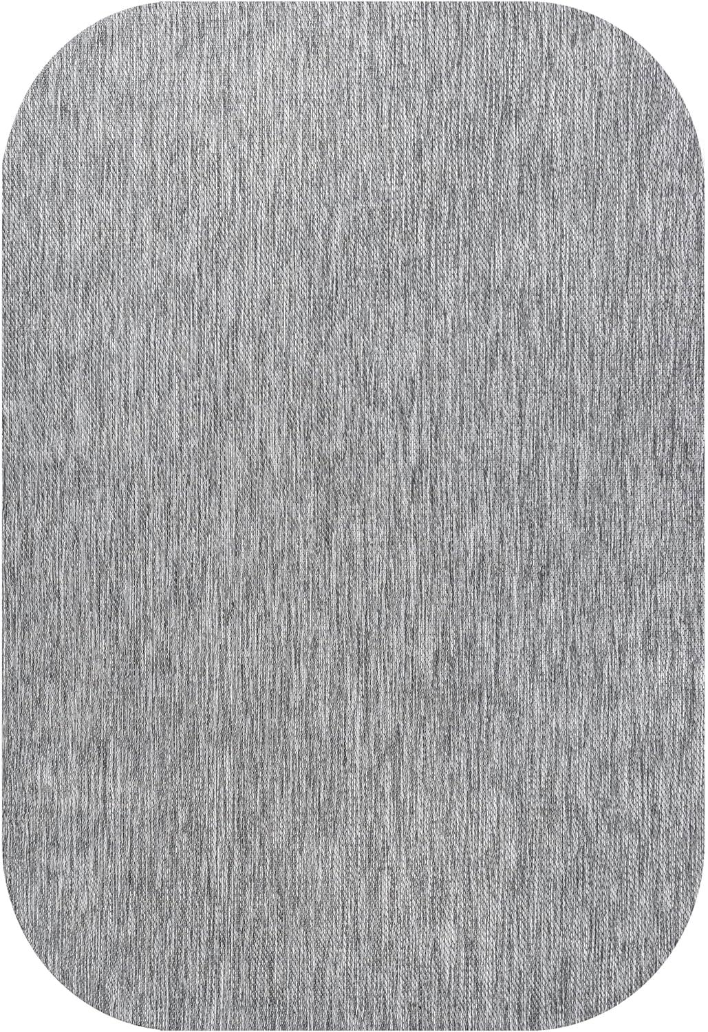 imageJONATHAN Y Radius Corner Solid Indoor Outdoor Runner Rug 2X8 Light Rose Miles Modern Minimalist for Backyard Patio Porch EasyCleaning High Traffic PetFriendly NonShedding SHP100E28Grey