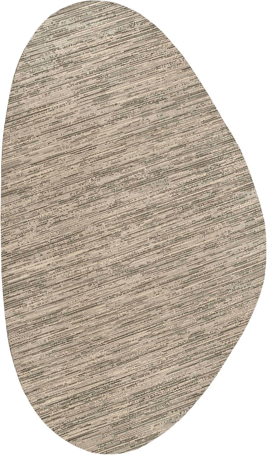 imageJONATHAN Y Rustic Abstract Indoor Outdoor Area Rug 5X8 BeigeRed Callan Modern for Backyard Patio Porch EasyCleaning High Traffic PetFriendly NonShedding SHP202C5BeigeBrown