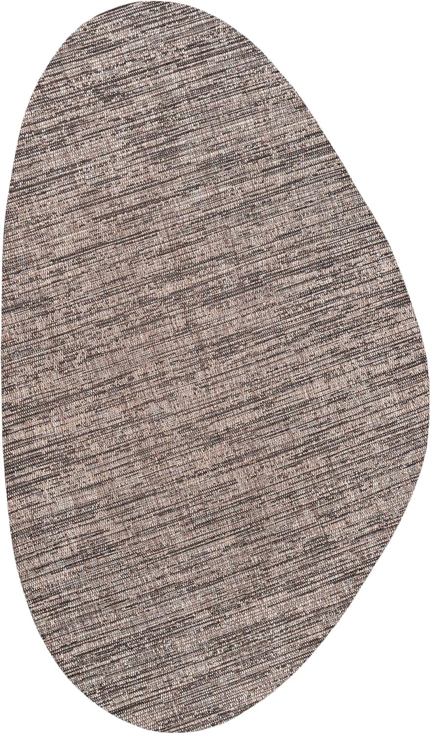 imageJONATHAN Y Rustic Abstract Indoor Outdoor Area Rug 5X8 BeigeRed Callan Modern for Backyard Patio Porch EasyCleaning High Traffic PetFriendly NonShedding SHP202C5NaturalBlack