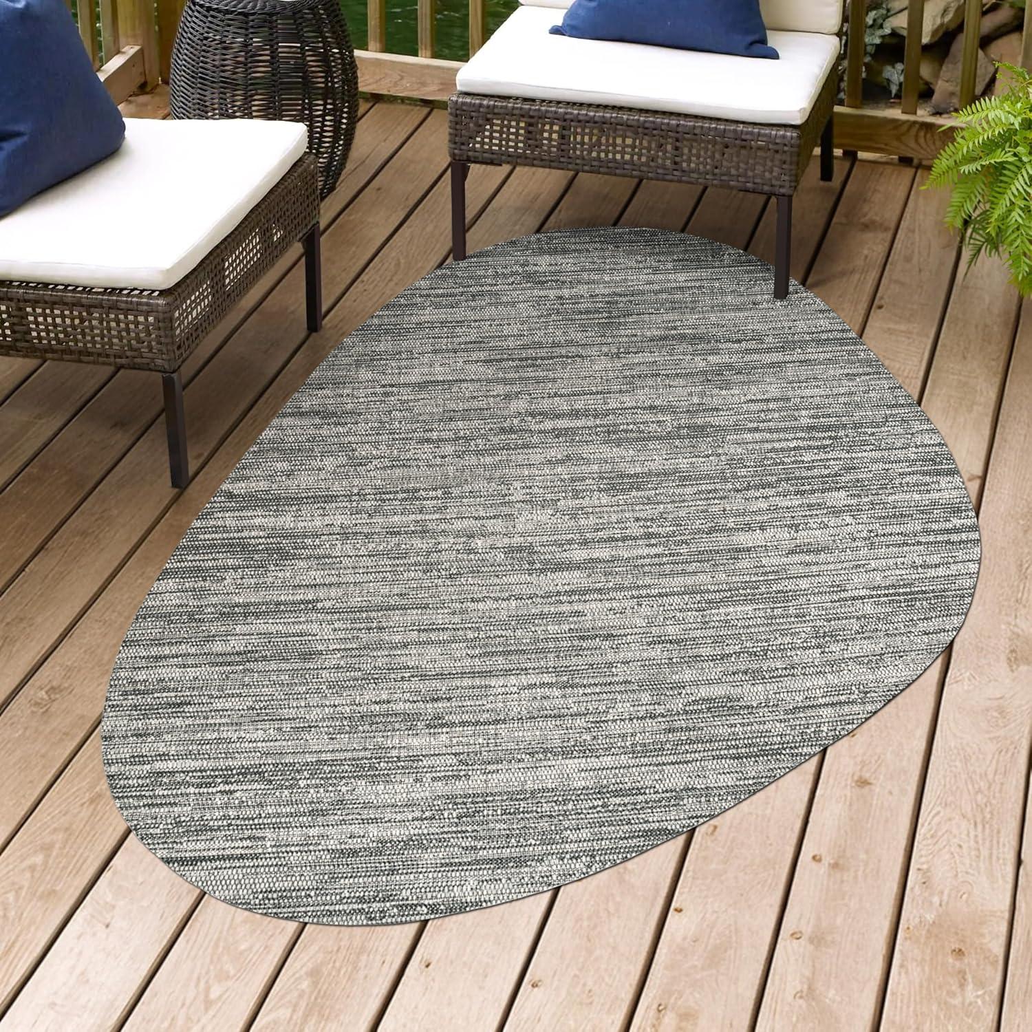 imageJONATHAN Y Rustic Abstract Indoor Outdoor Area Rug 5X8 BeigeRed Callan Modern for Backyard Patio Porch EasyCleaning High Traffic PetFriendly NonShedding SHP202C5GrayBlack