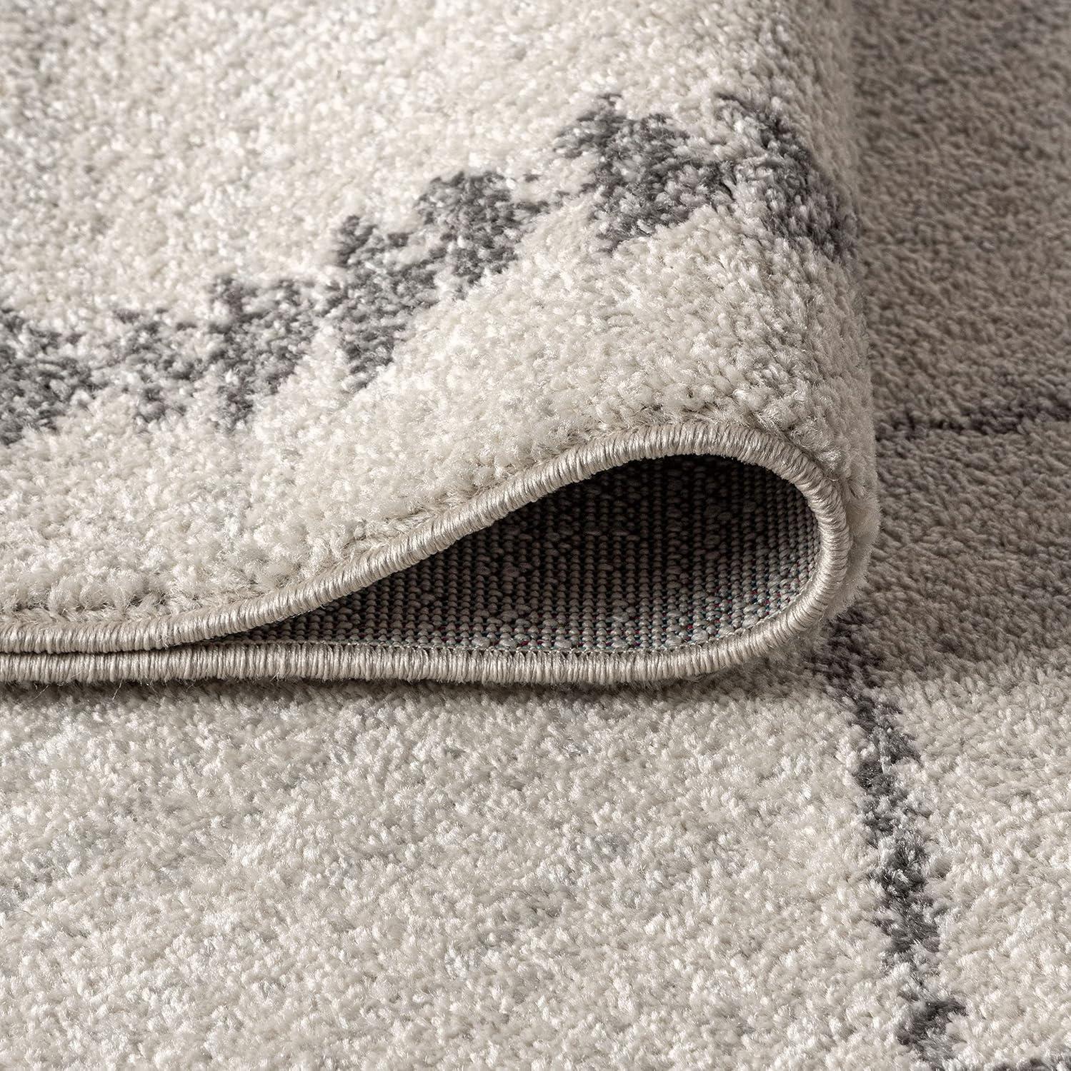 imageJONATHAN Y Zaina Moroccan Beni Souk CreamBlack Indoor Area Rug 8x10 Contemporary Modern EasyCleaning for Living Room Bedroom Kitchen Pet Friendly NonShedding MOH203A8CreamGray