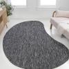 JONATHAN Y Rustic Organic Curve Indoor Outdoor Area Rug 8X10 Brown, Evan Modern for Backyard, Patio, Porch, Easy-Cleaning, High Traffic, Pet-Friendly, Non-Shedding (SHP102E-8)(Dark Gray)