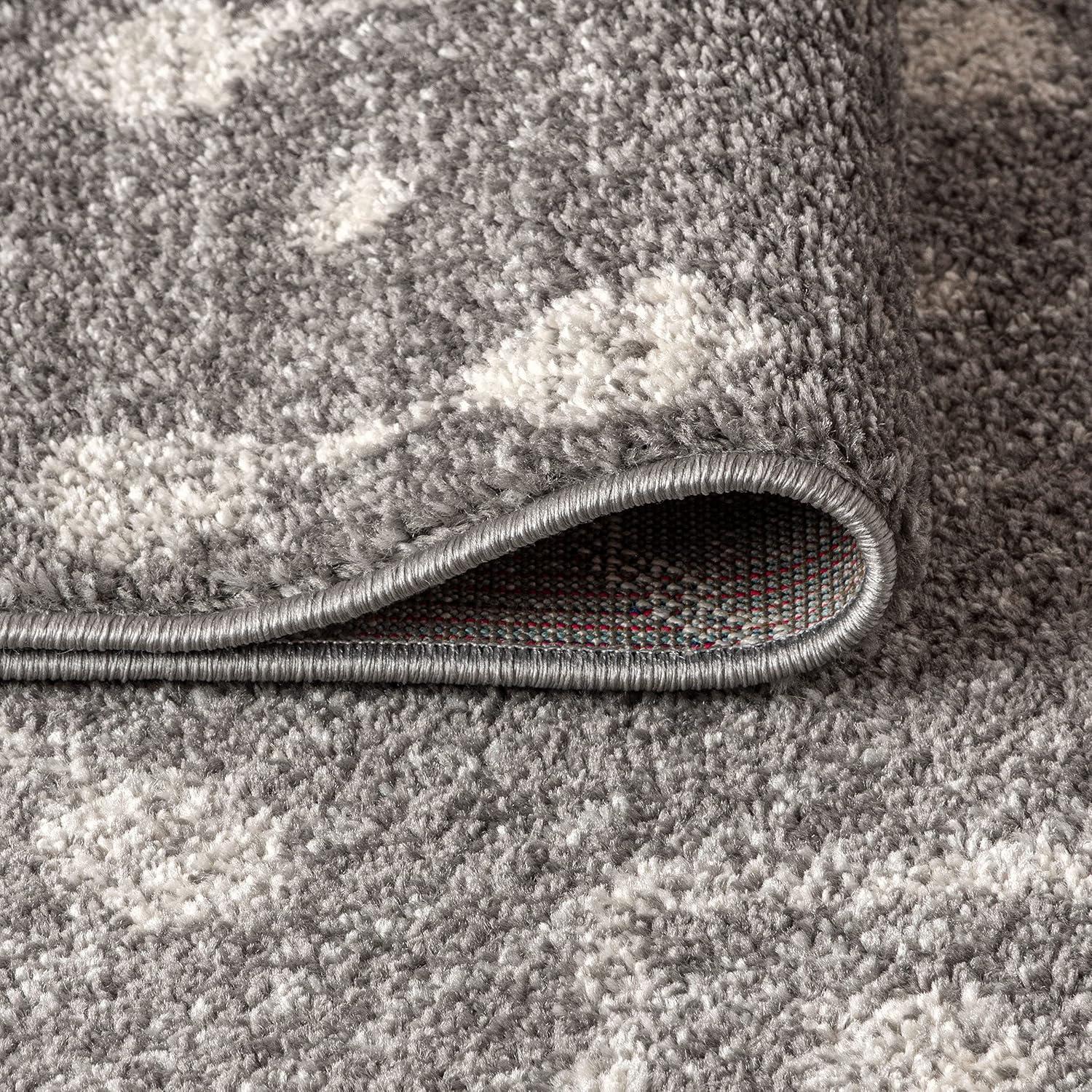 imageJONATHAN Y Aksil Moroccan Beni Souk GrayCream Runner Rug 2x8 Bohemian Scandinavian EasyCleaning for Living Room Bedroom Kitchen Pet Friendly NonShedding MOH208C28GrayCream