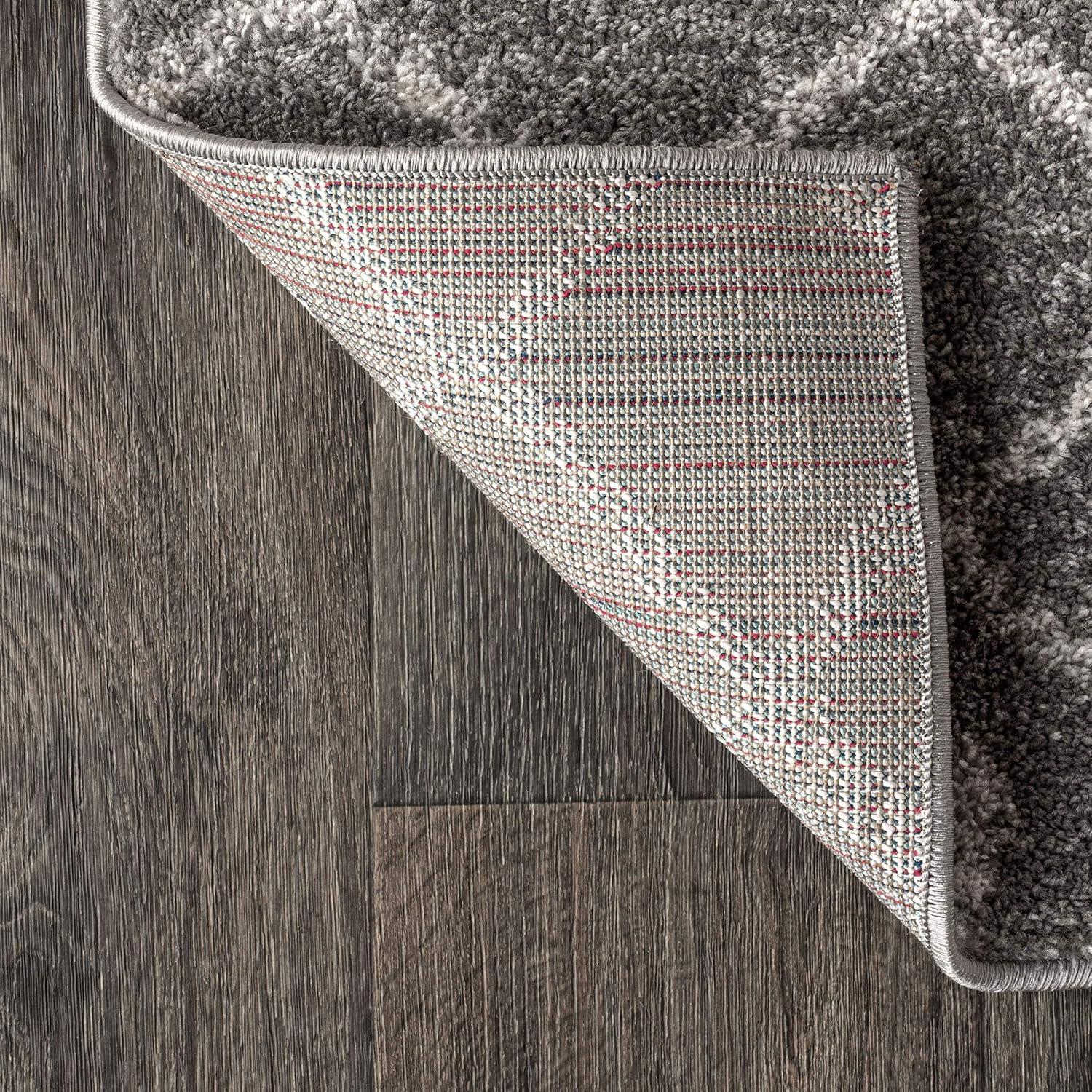 imageJONATHAN Y Aksil Moroccan Beni Souk GrayCream Runner Rug 2x8 Bohemian Scandinavian EasyCleaning for Living Room Bedroom Kitchen Pet Friendly NonShedding MOH208C28GrayCream