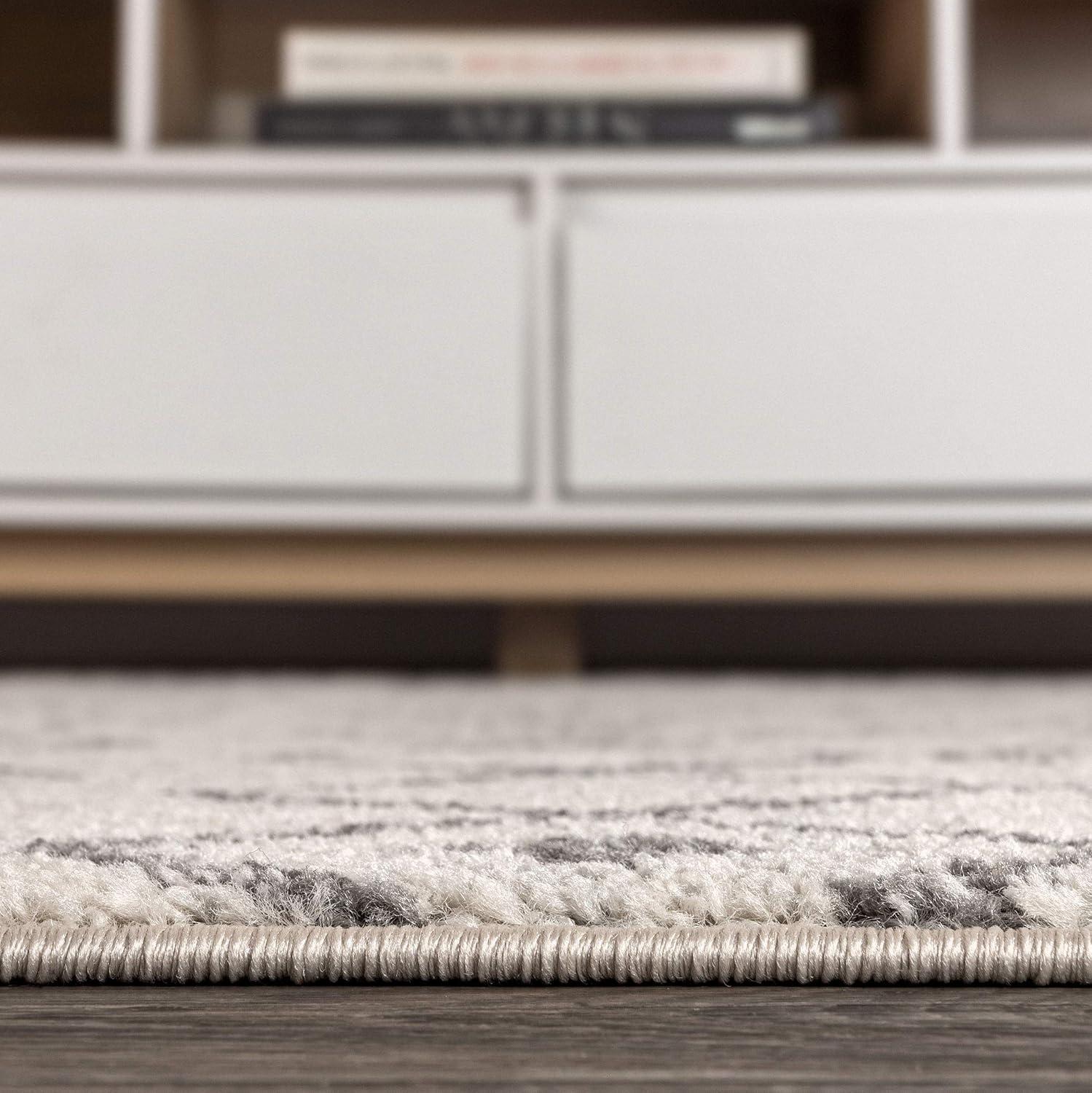 imageJONATHAN Y Aksil Moroccan Beni Souk GrayCream Runner Rug 2x8 Bohemian Scandinavian EasyCleaning for Living Room Bedroom Kitchen Pet Friendly NonShedding MOH208C28CreamGray