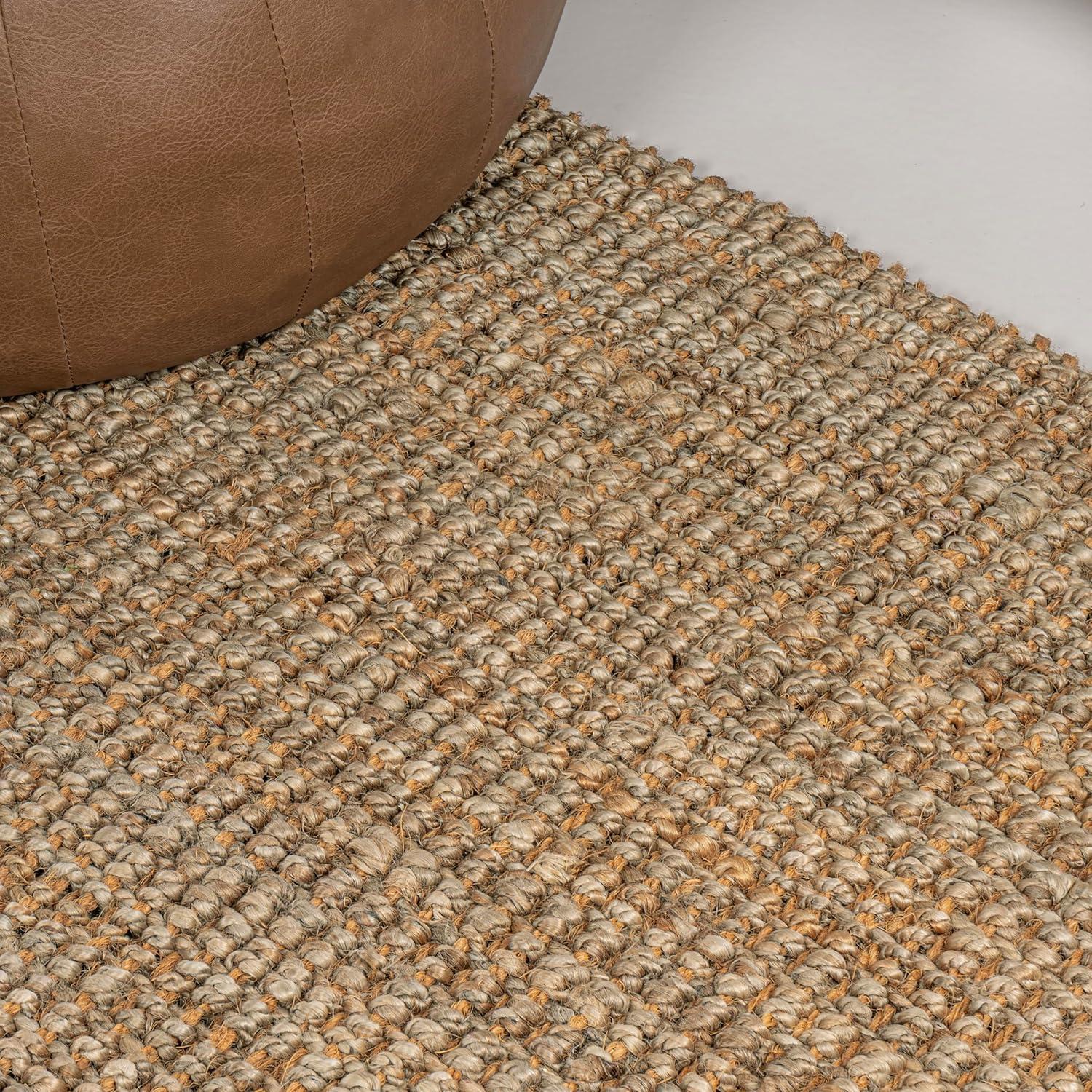 imageJONATHAN Y Biot Handwoven Jute Solid Natural Runner Rug 2x8 Traditional Rustic Farmhouse Coastal EasyCleaning for Living Room Bedroom Kitchen NonShedding NRF104A28Brown