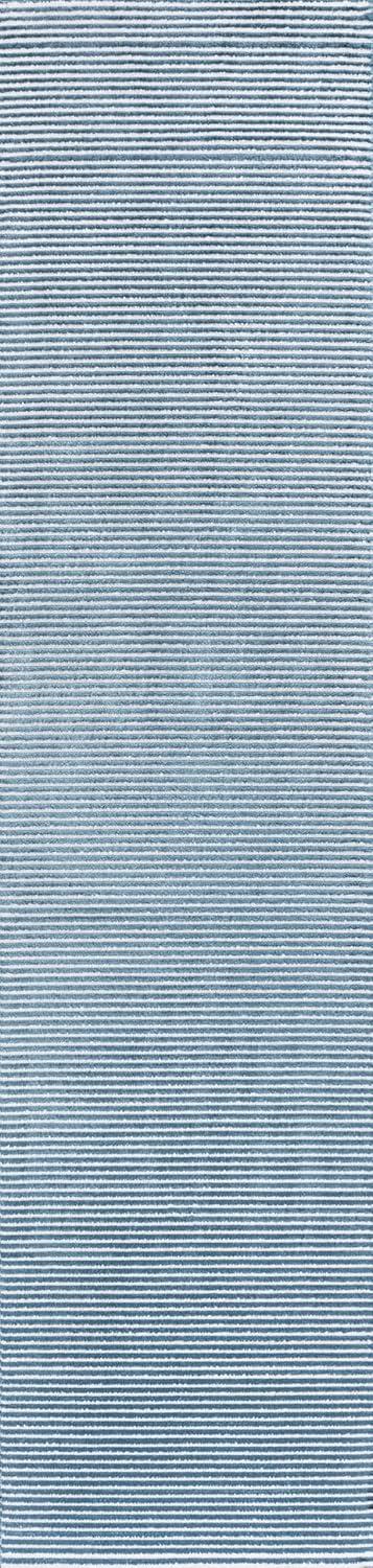 imageJONATHAN Y Cole Pinstripe HighLow CreamSilver Indoor Area Rug 8x10 Modern Minimalist EasyCleaning for Living Room Bedroom Kitchen Pet Friendly NonShedding CAR101A8BlueWhite