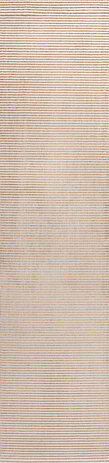imageJONATHAN Y Cole Pinstripe HighLow CreamSilver Indoor Area Rug 8x10 Modern Minimalist EasyCleaning for Living Room Bedroom Kitchen Pet Friendly NonShedding CAR101A8WhiteGold