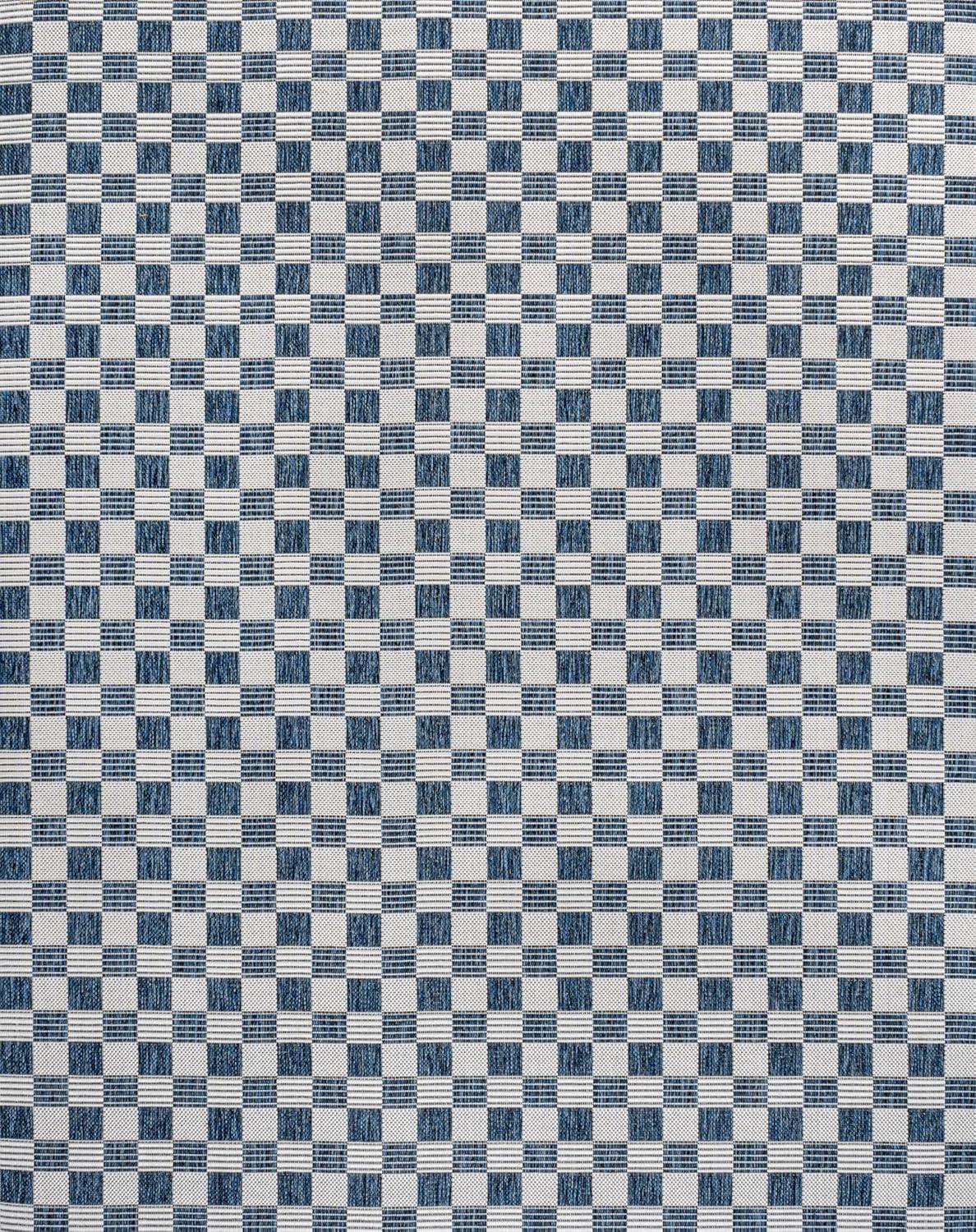 imageJONATHAN Y Cottage Checkerboard Indoor Outdoor Runner Rug 2X8 NavyCream Aimee Traditional for Backyard Patio Porch EasyCleaning High Traffic PetFriendly NonShedding TSN204B28NavyCream