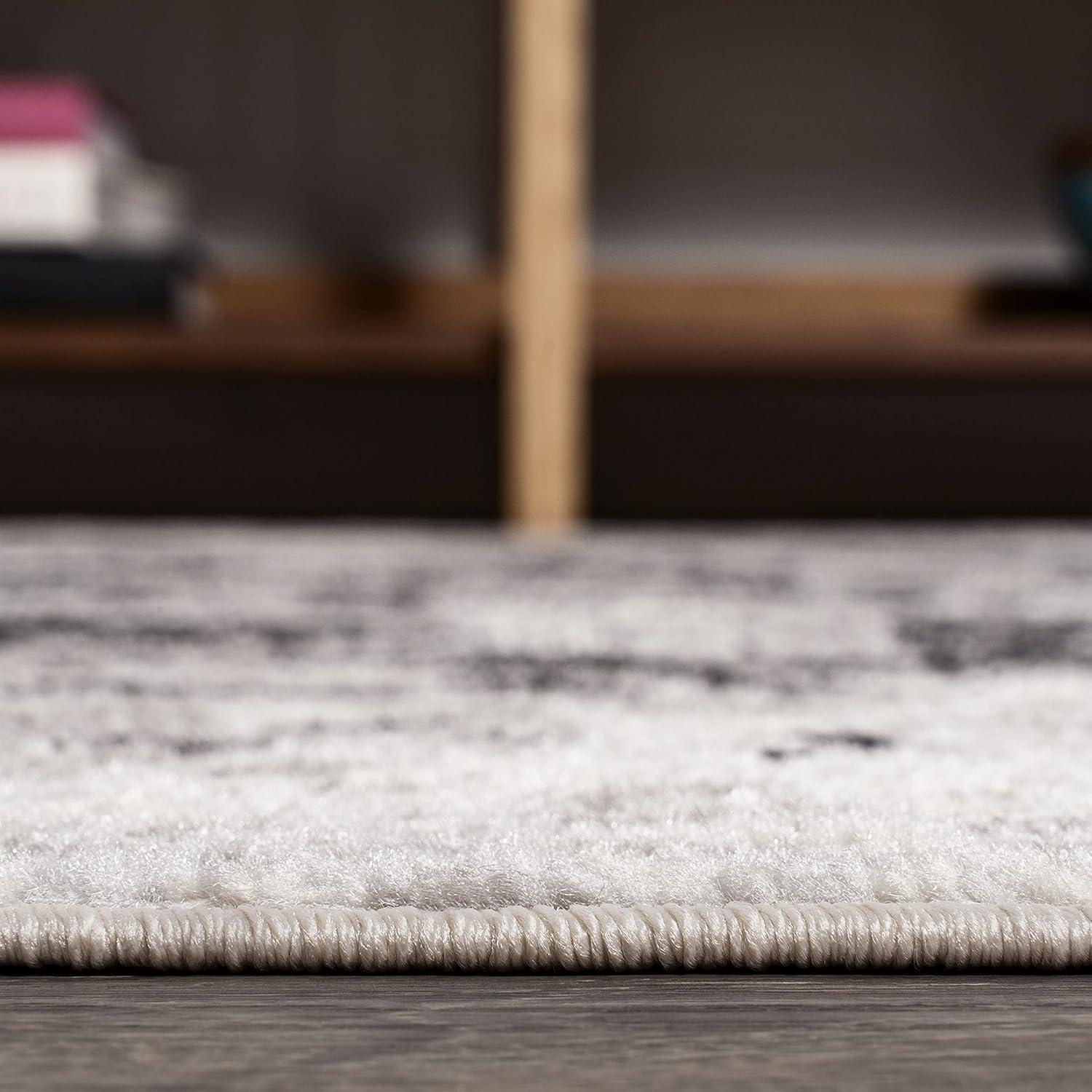 imageJONATHAN Y Dune Modern Abstract CreamGray Runner Rug 2x8 Contemporary Transitional EasyCleaning for Living Room Bedroom Kitchen Pet Friendly NonShedding CTP109A28CreamGray