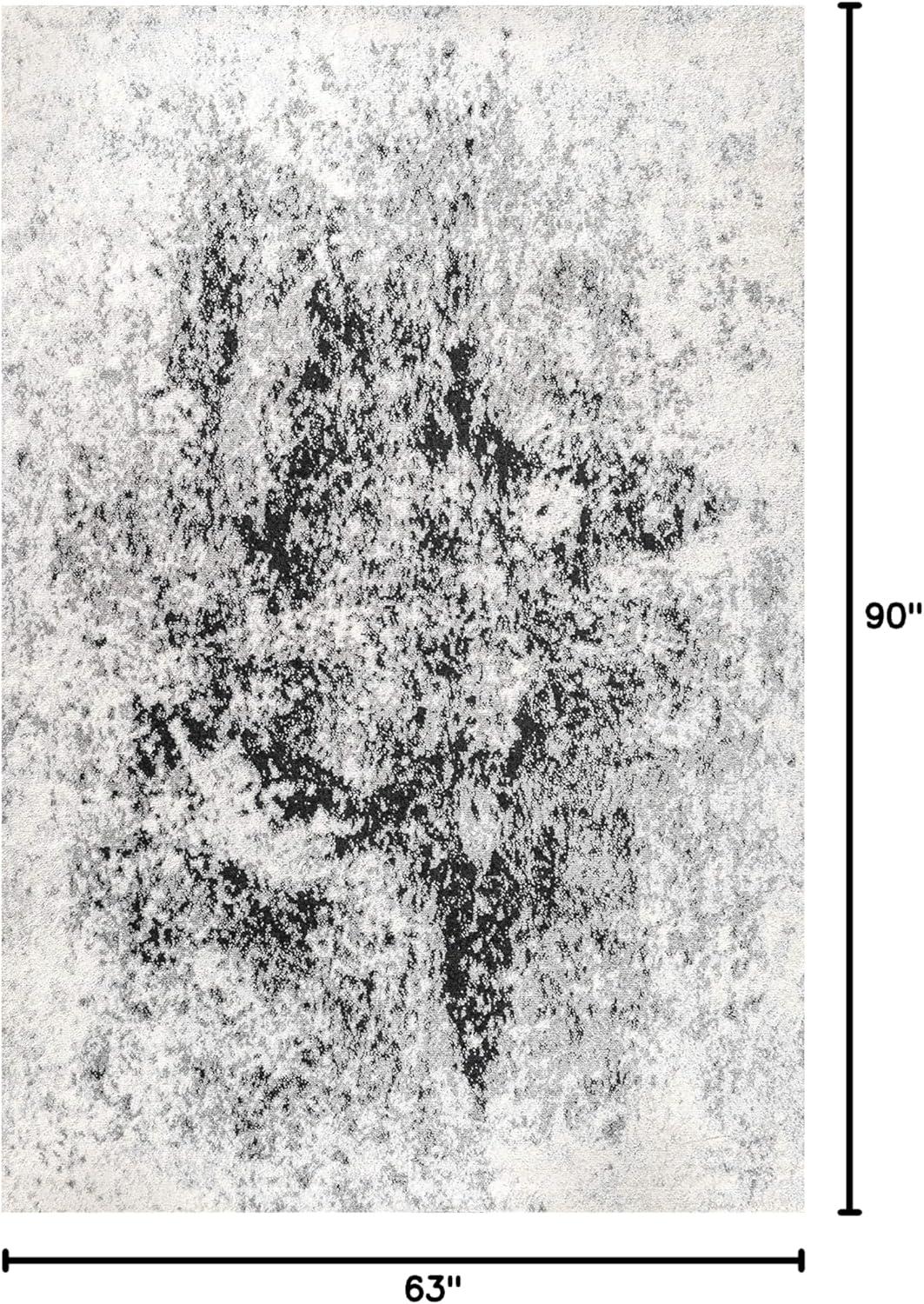 imageJONATHAN Y Dune Modern Abstract CreamGray Runner Rug 2x8 Contemporary Transitional EasyCleaning for Living Room Bedroom Kitchen Pet Friendly NonShedding CTP109A28CreamGray