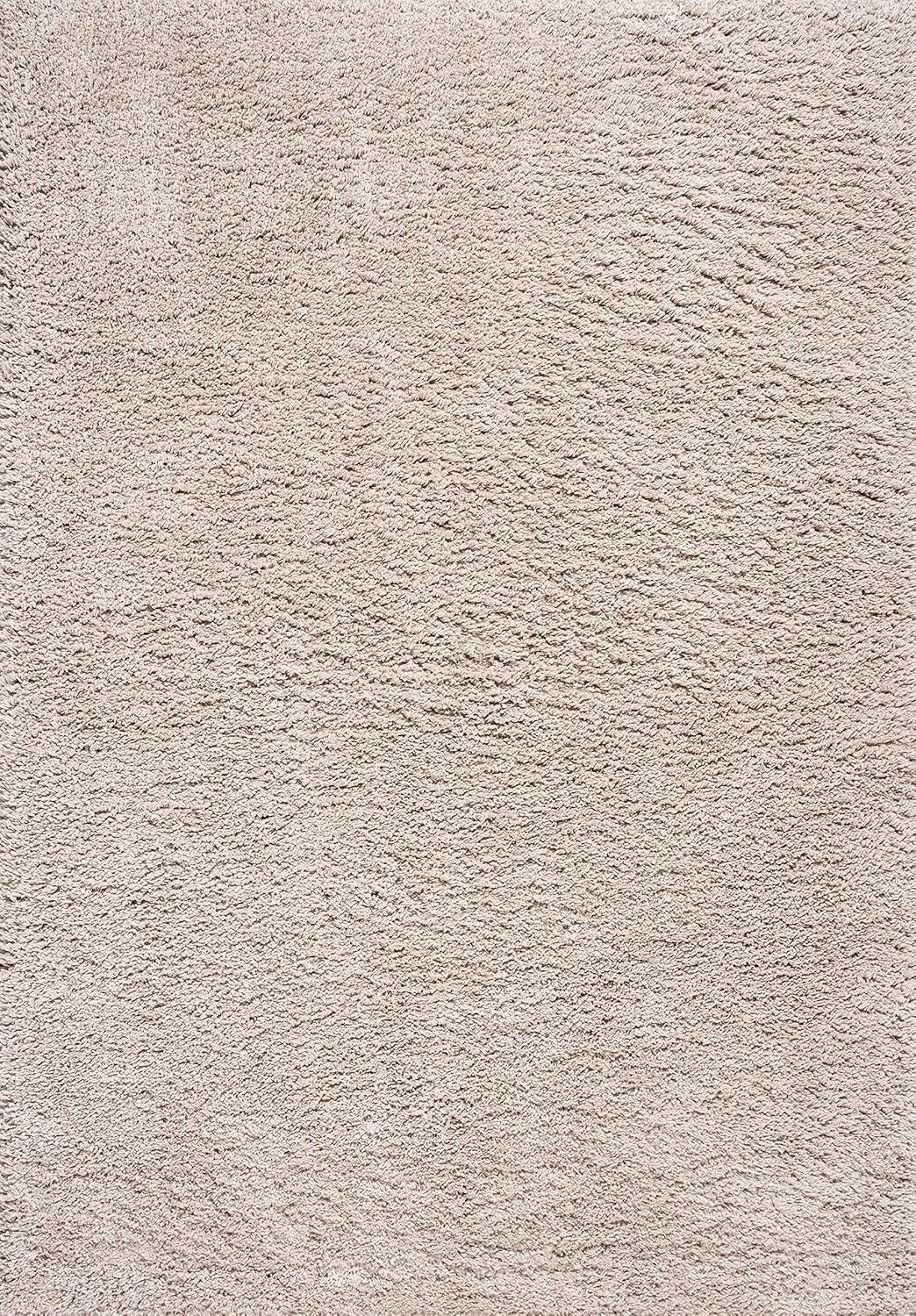 imageJONATHAN Y Groovy Solid Shag Light Beige Runner Rug 2x8 Transitional Contemporary EasyCleaning for Living Room Bedroom Kitchen Pet Friendly NonShedding CLD100D28Light Beige