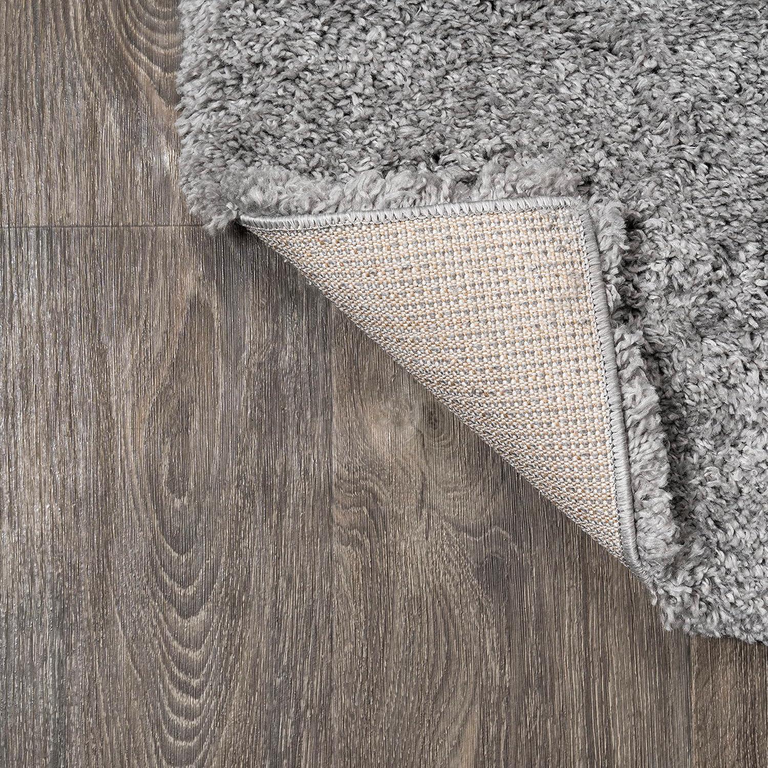 imageJONATHAN Y Groovy Solid Shag Light Beige Runner Rug 2x8 Transitional Contemporary EasyCleaning for Living Room Bedroom Kitchen Pet Friendly NonShedding CLD100D28Light Gray