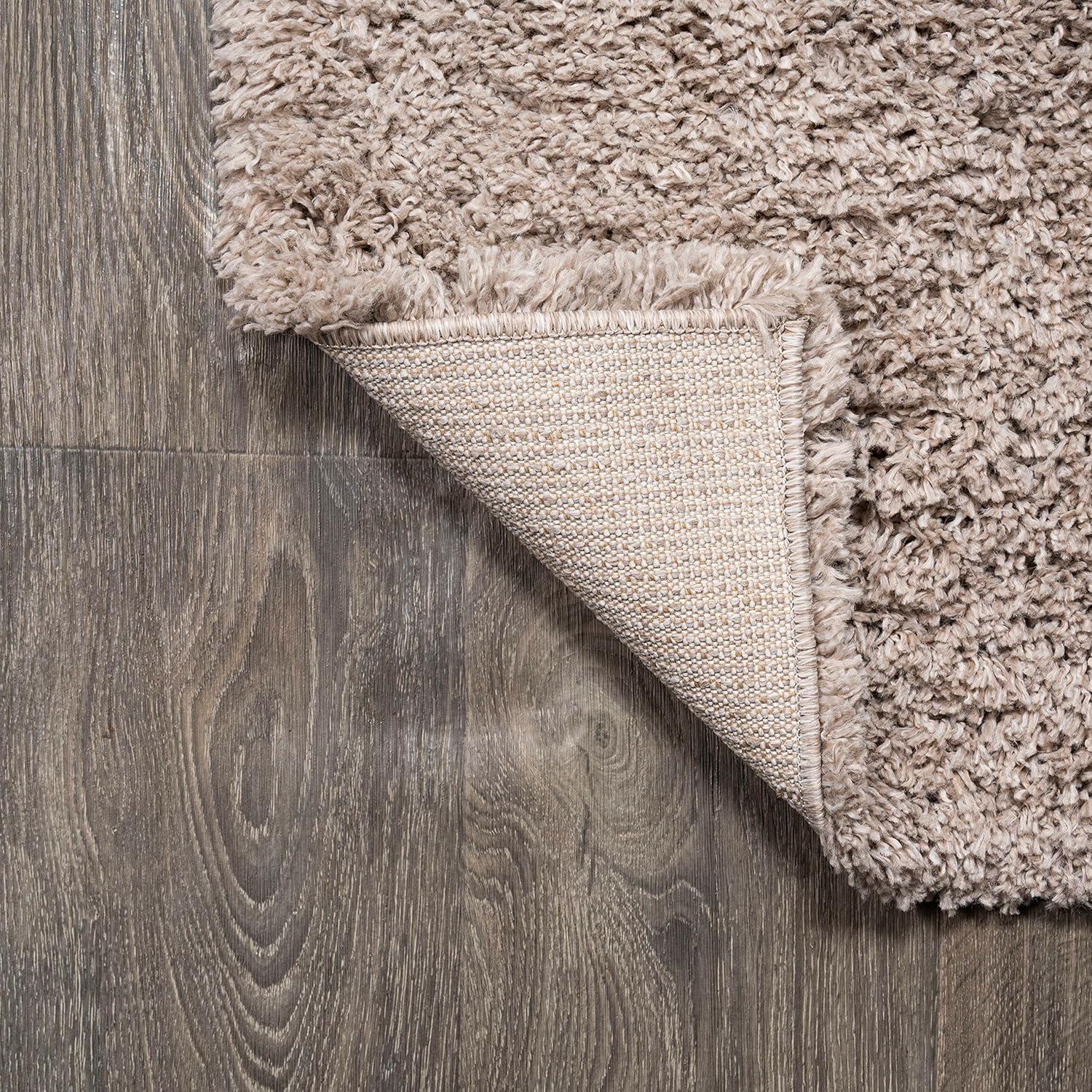 imageJONATHAN Y Groovy Solid Shag Light Beige Runner Rug 2x8 Transitional Contemporary EasyCleaning for Living Room Bedroom Kitchen Pet Friendly NonShedding CLD100D28Light Beige