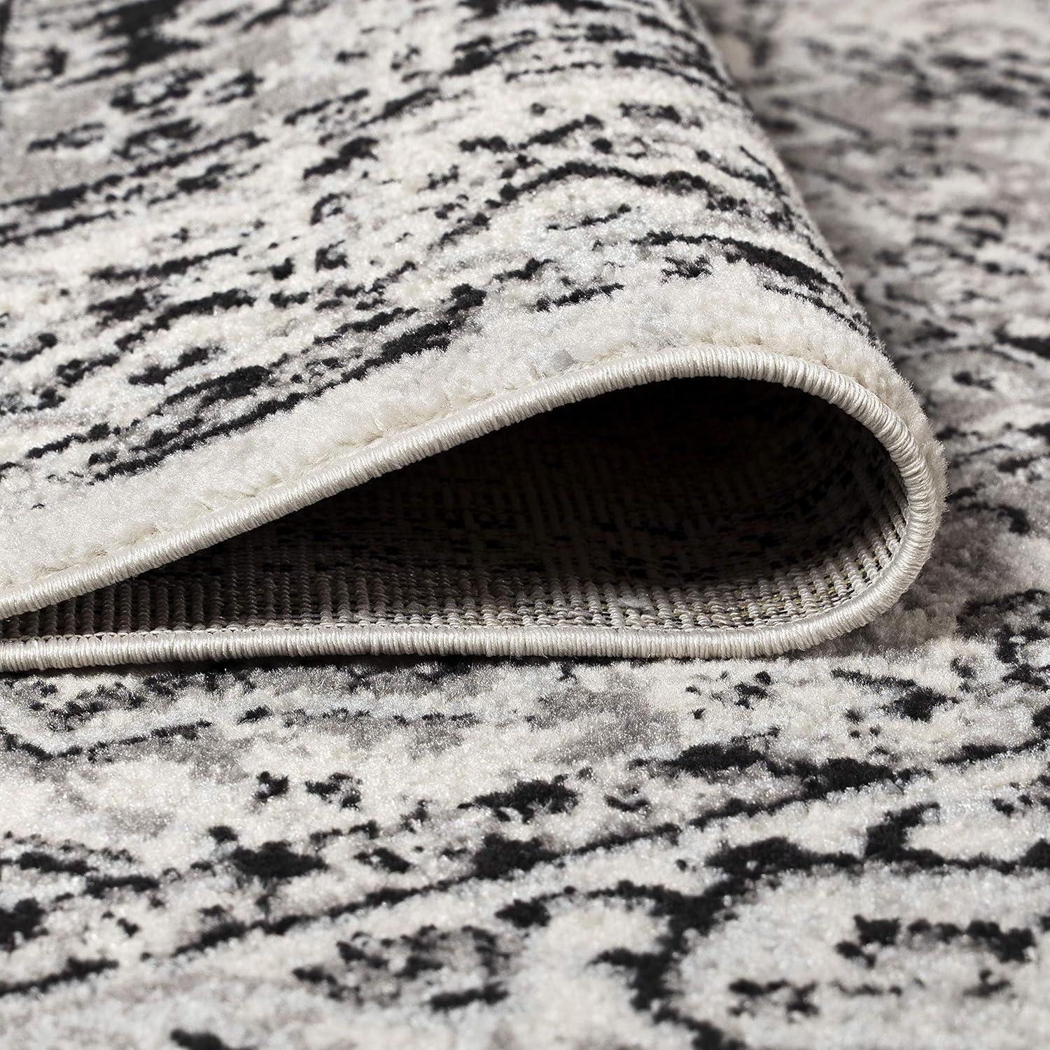 imageJONATHAN Y Inigo Cottage Medallion Dark GrayCream Runner Rug 2x8 Bohemian Transitional EasyCleaning for Living Room Bedroom Kitchen Pet Friendly NonShedding BMF107B28Grey