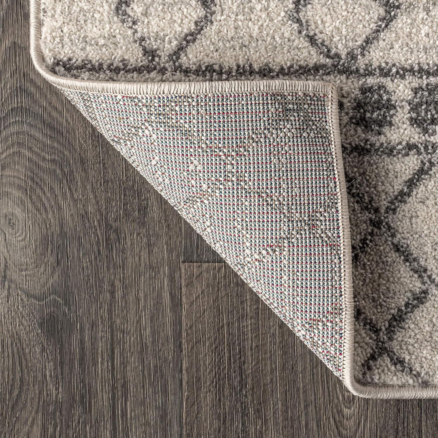 imageJONATHAN Y Izil Moroccan Beni Souk GrayCream Runner Rug 2x8 Bohemian Scandinavian EasyCleaning for Living Room Bedroom Kitchen Pet Friendly NonShedding MOH209B28CreamGray